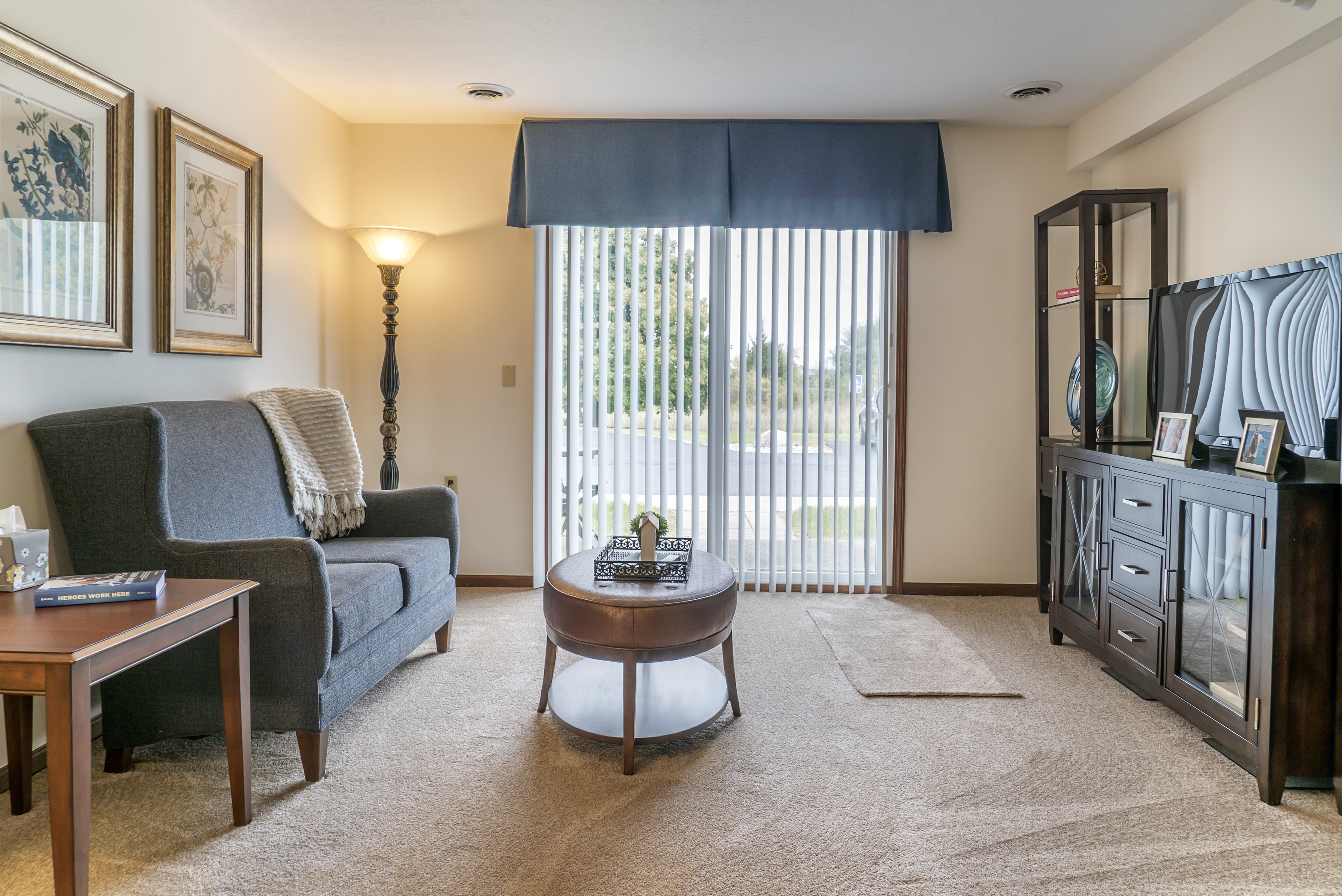 Brookdale Adrian Apartment Living Room Brookdale Adrian Apartment Living Room