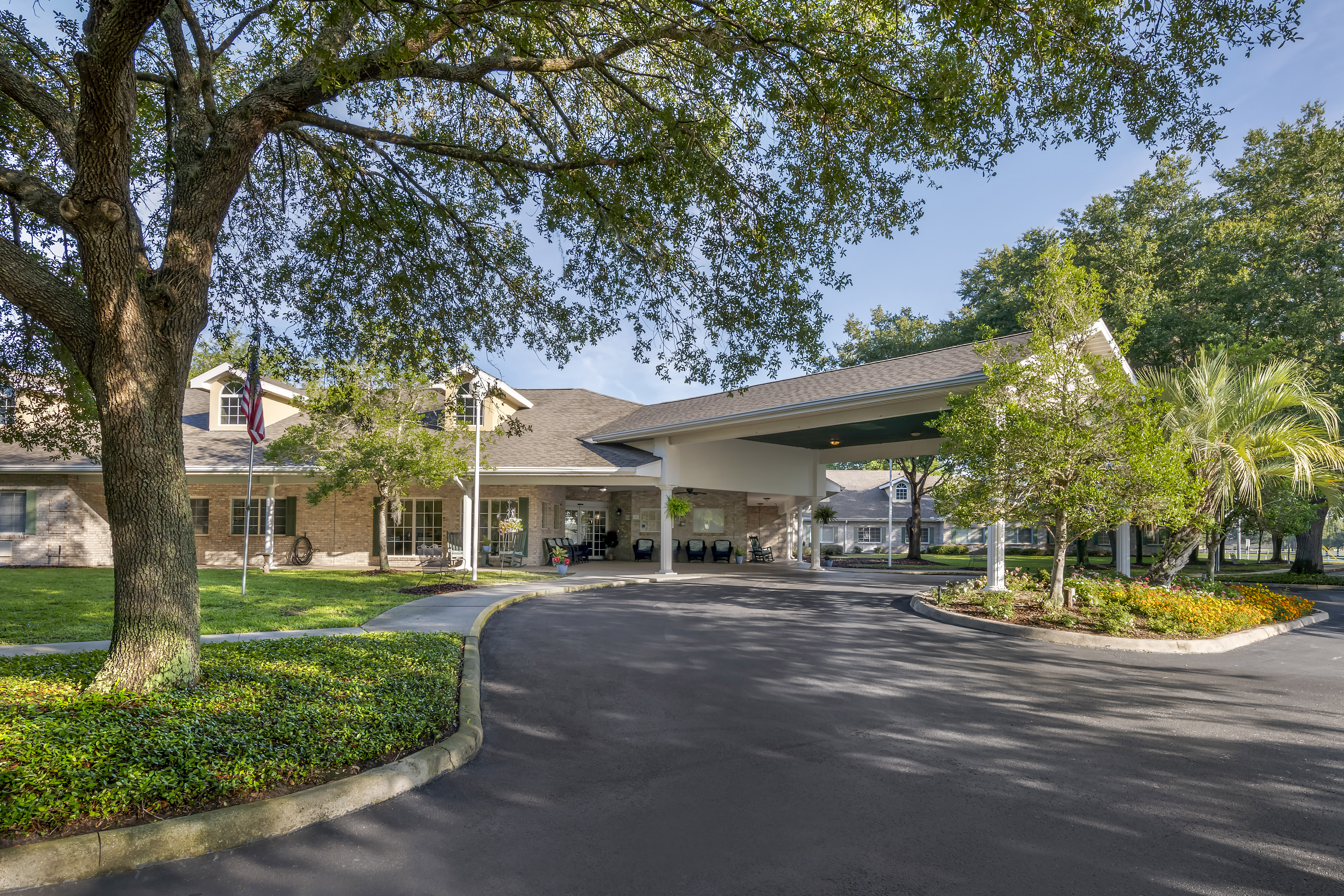 Brookdale Canopy Oaks Entrance