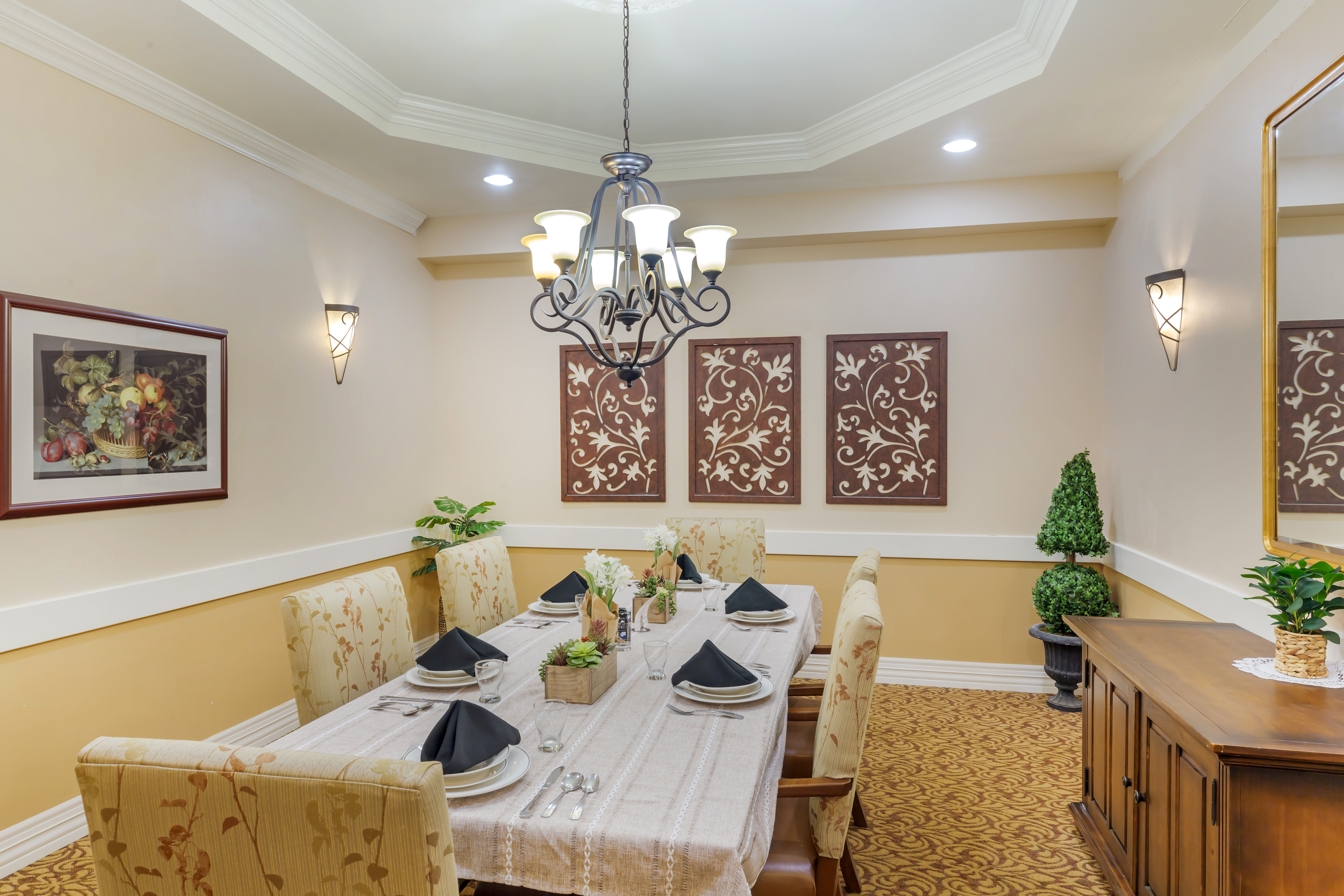 Brookdale Centre Of New England Private Dining Room