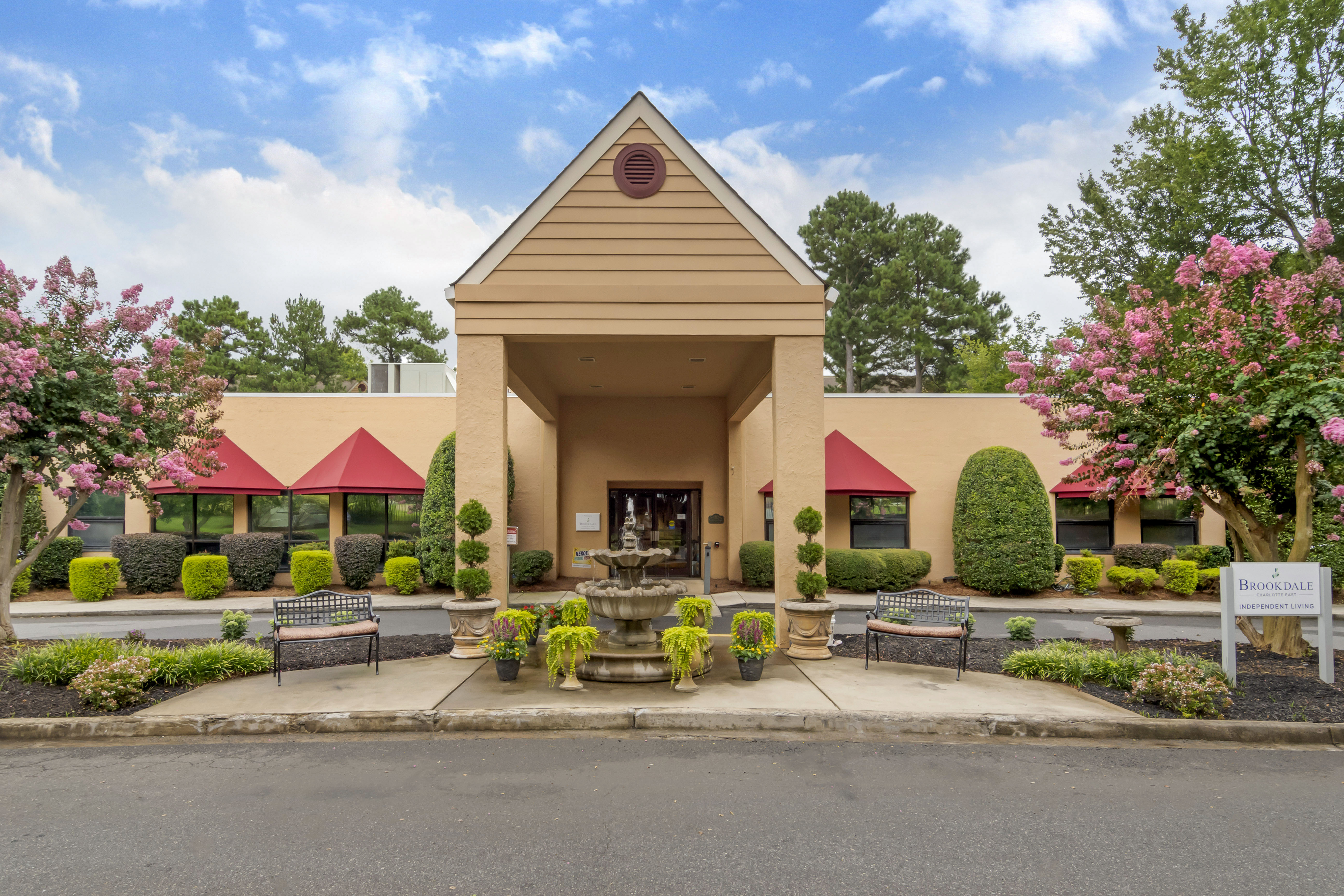 Brookdale Charlotte East Entrance