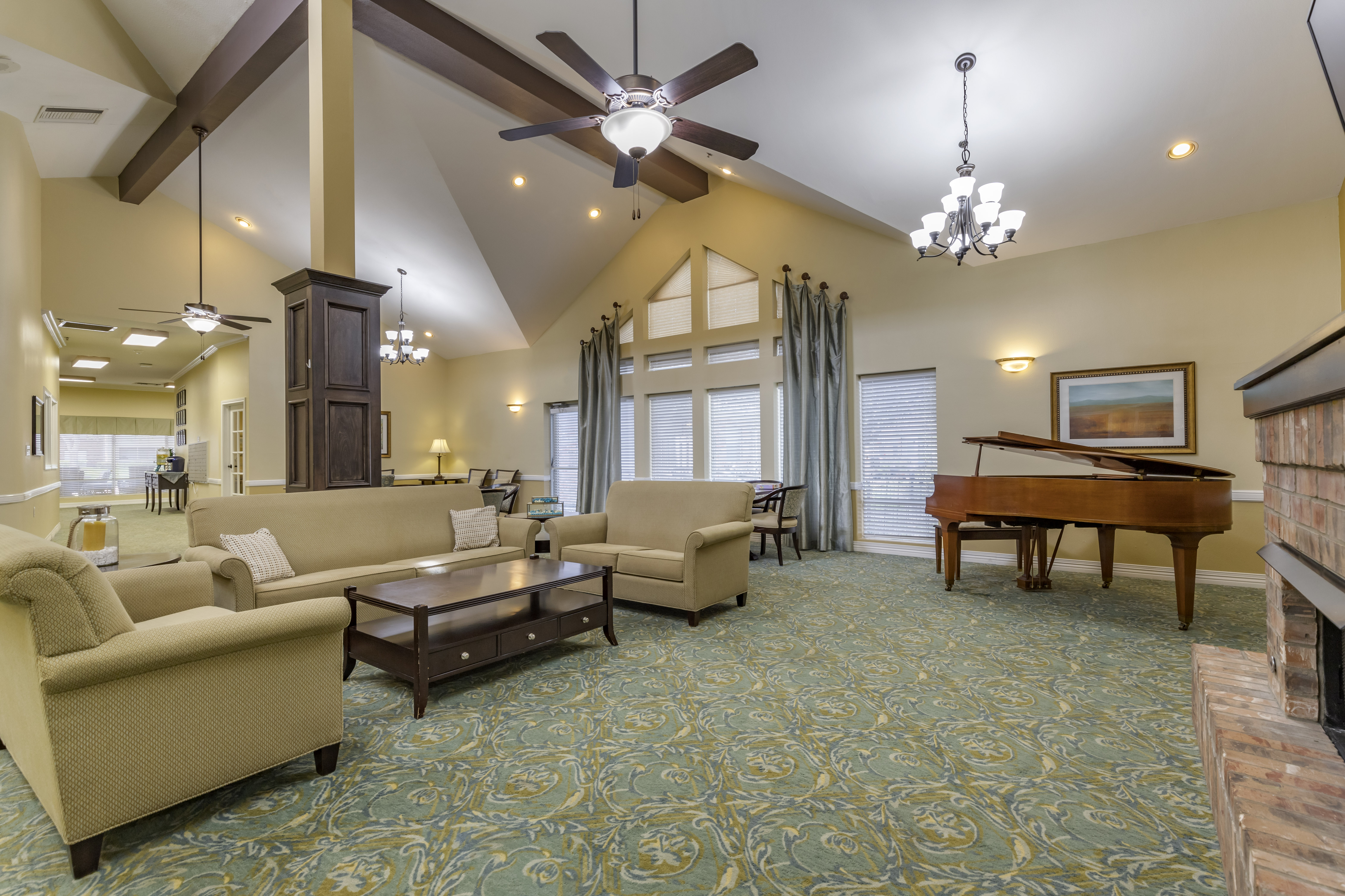 Brookdale Corpus Christi Community Living Room