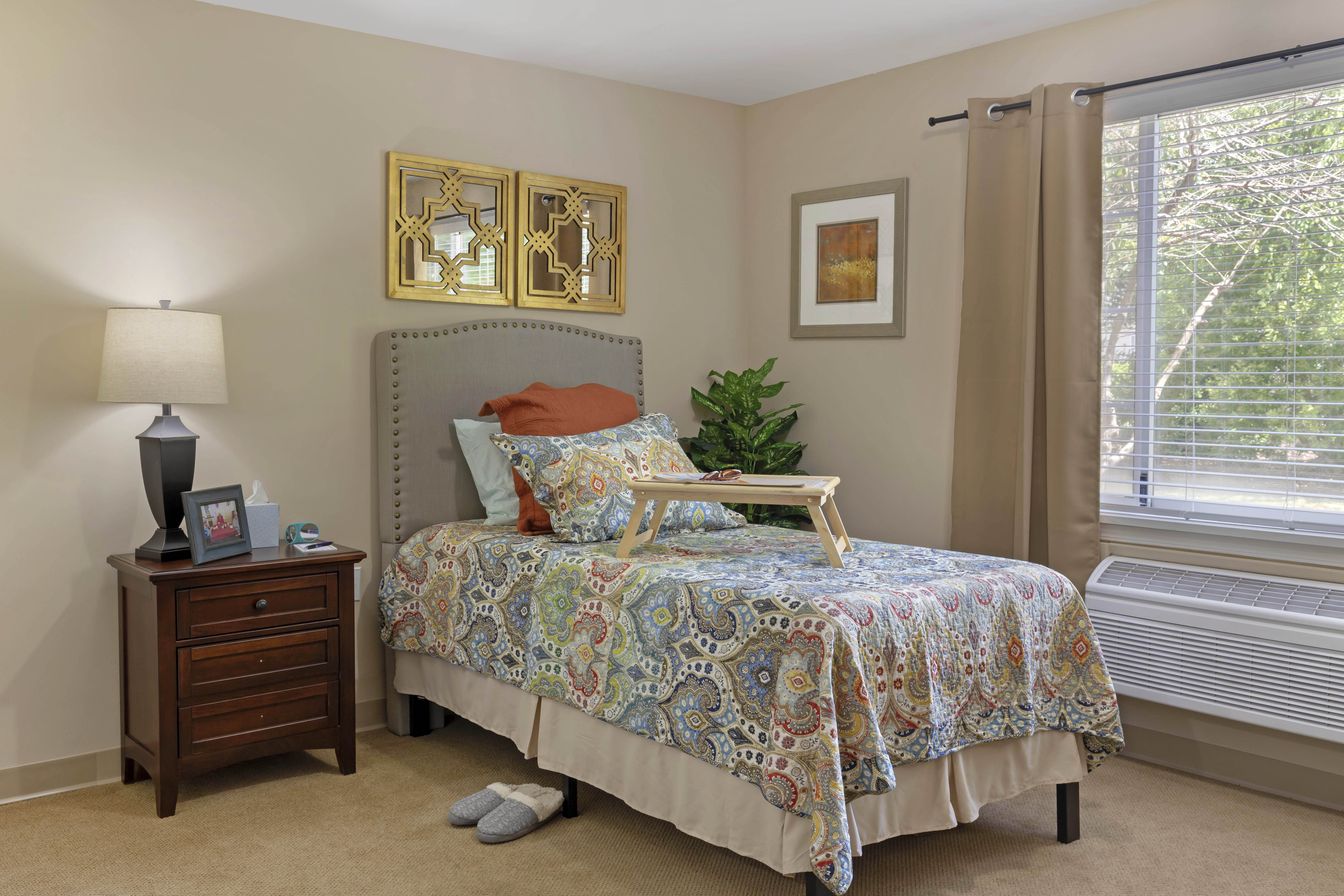 Studio Apartment Bedroom