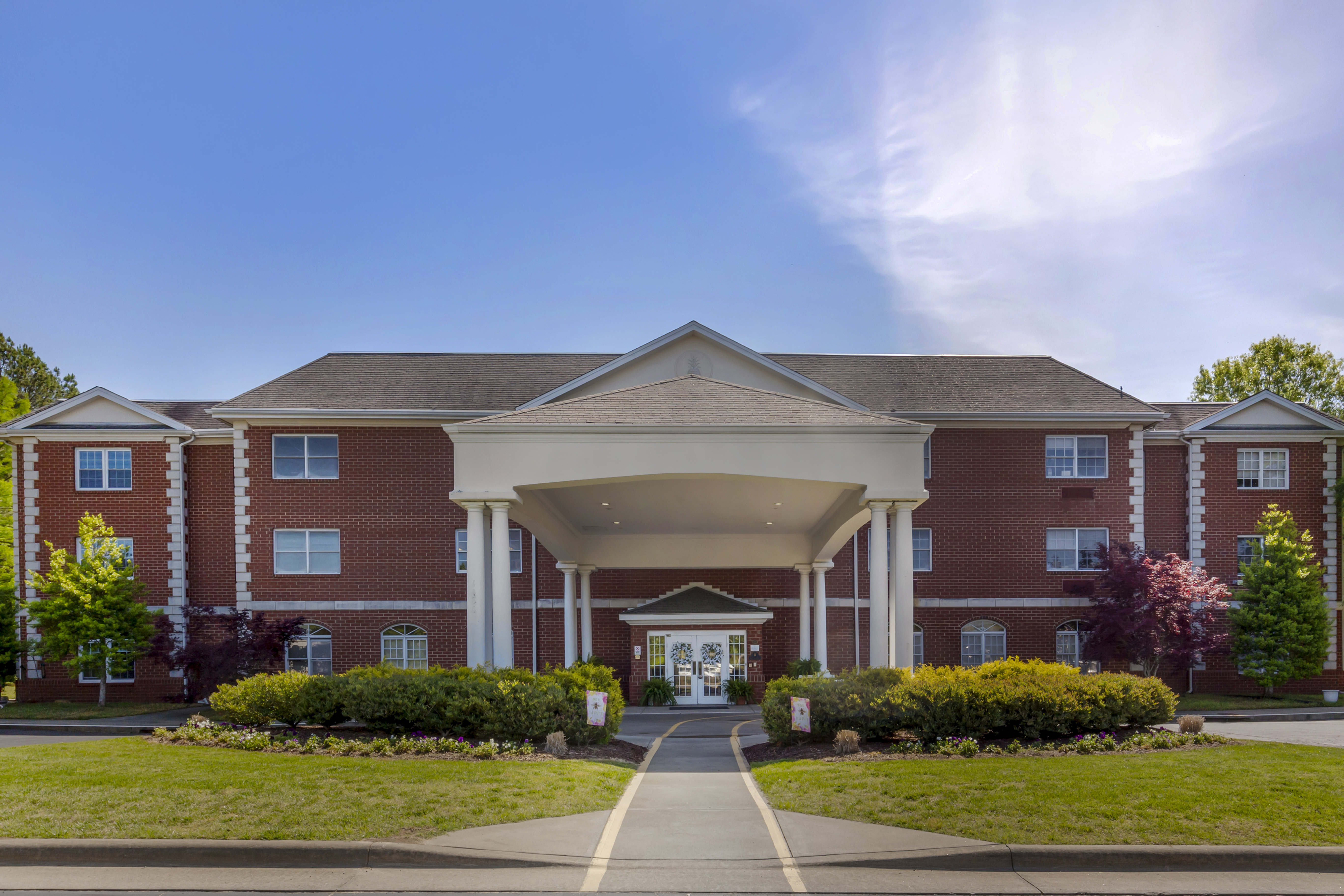 Brookdale Durham Entrance