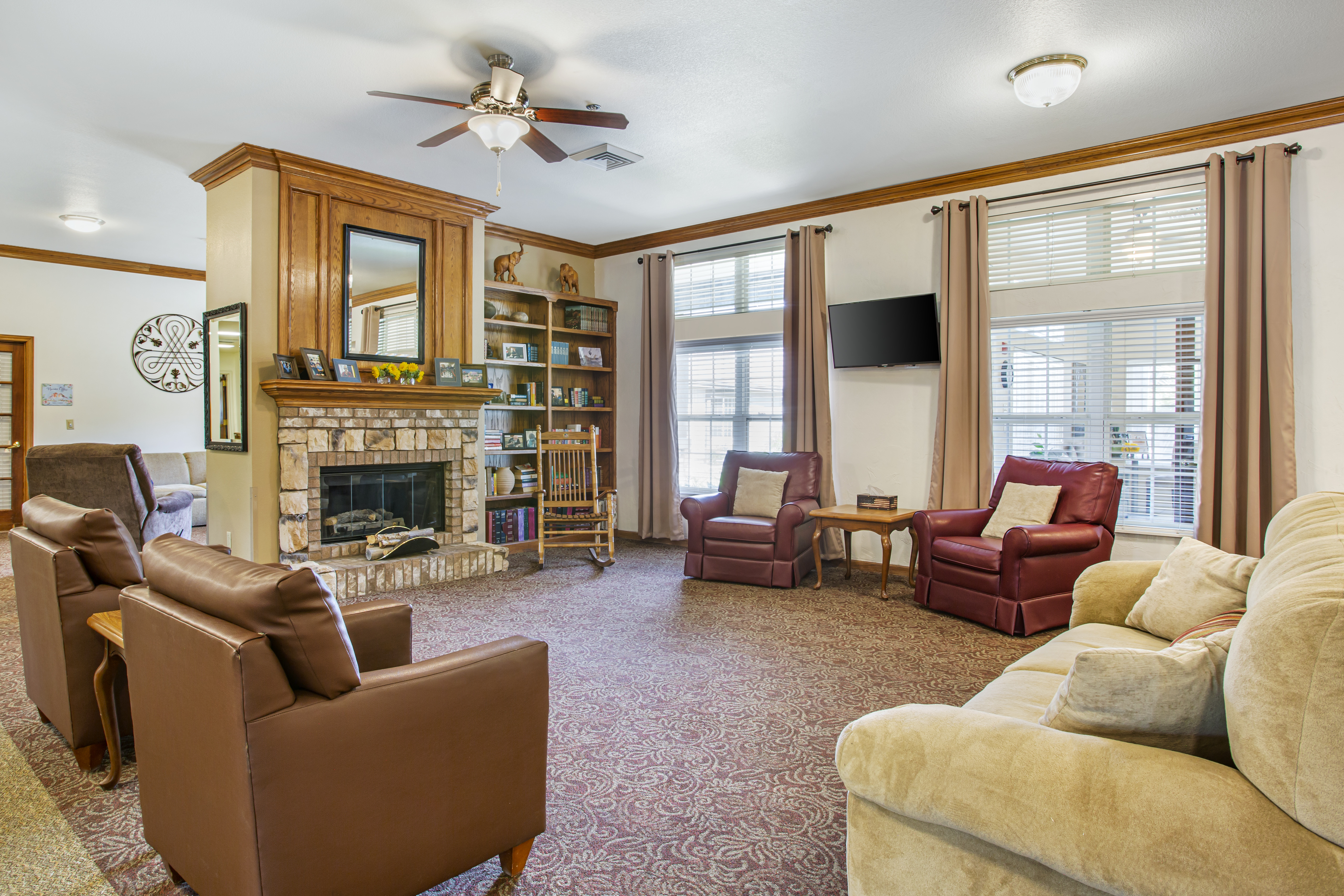 Brookdale East Tucson Community Living Room