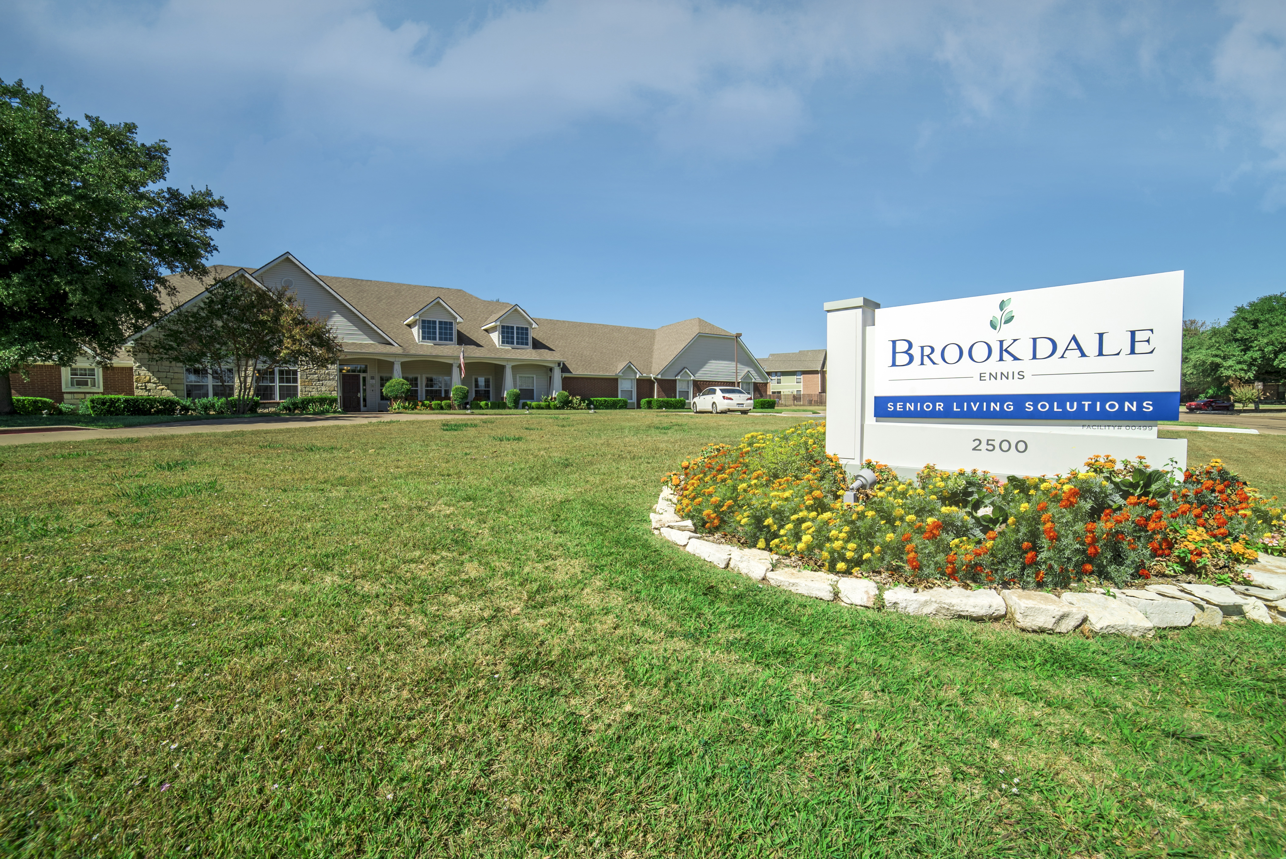 Brookdale Ennis Entrance