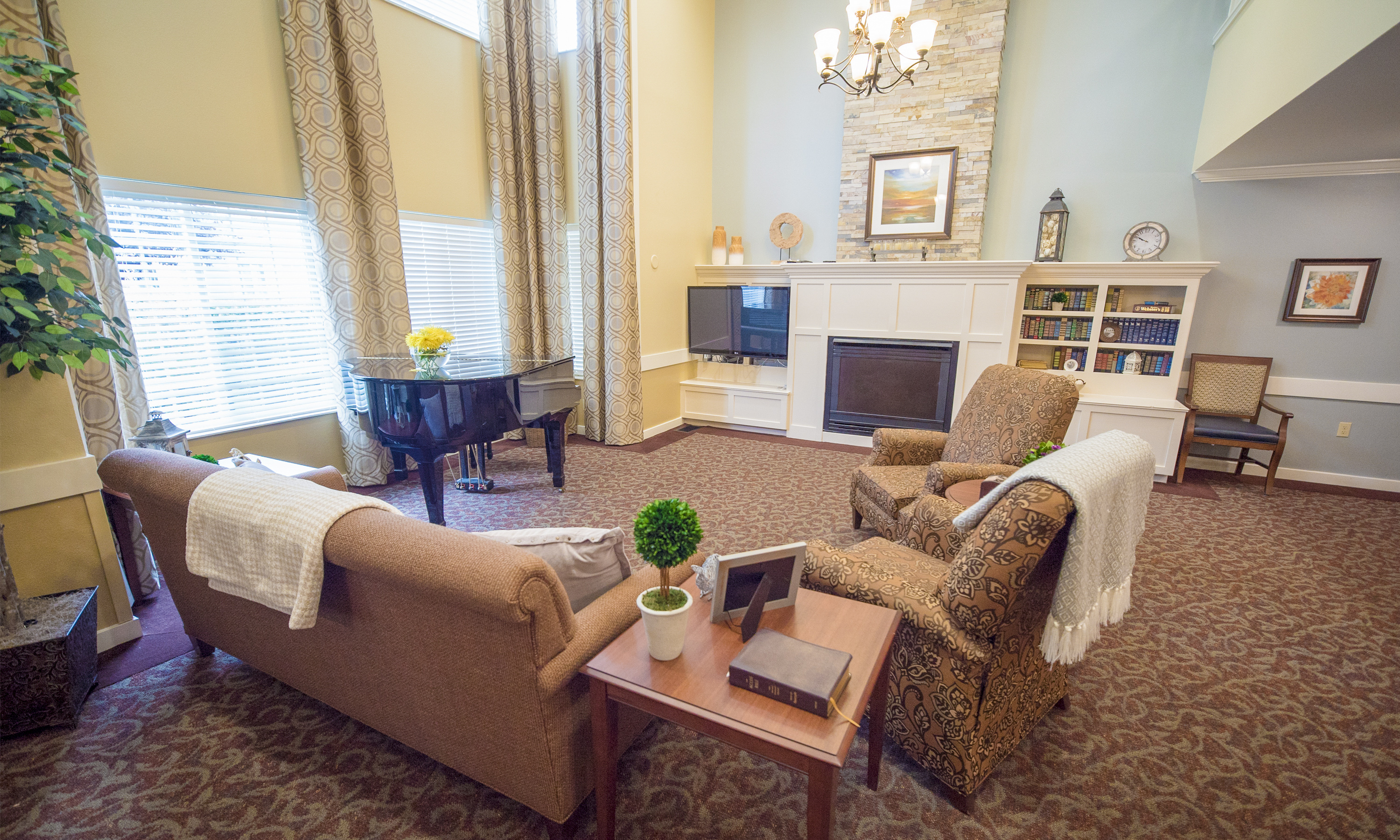 Brookdale Everett Community Living Room Brookdale Everett Community Living Room