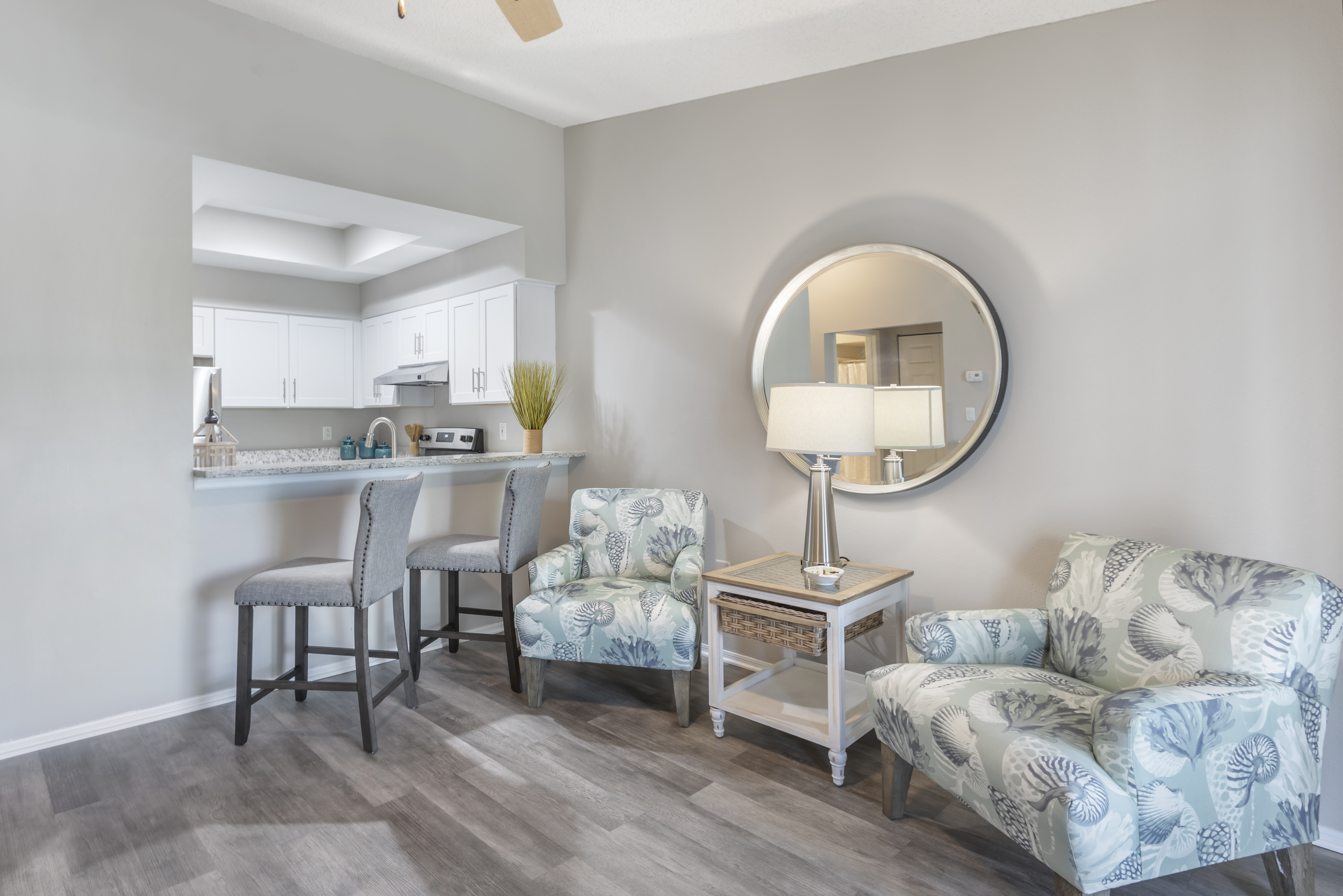 Fort Meyers Cypress Lake Apartment Living Room