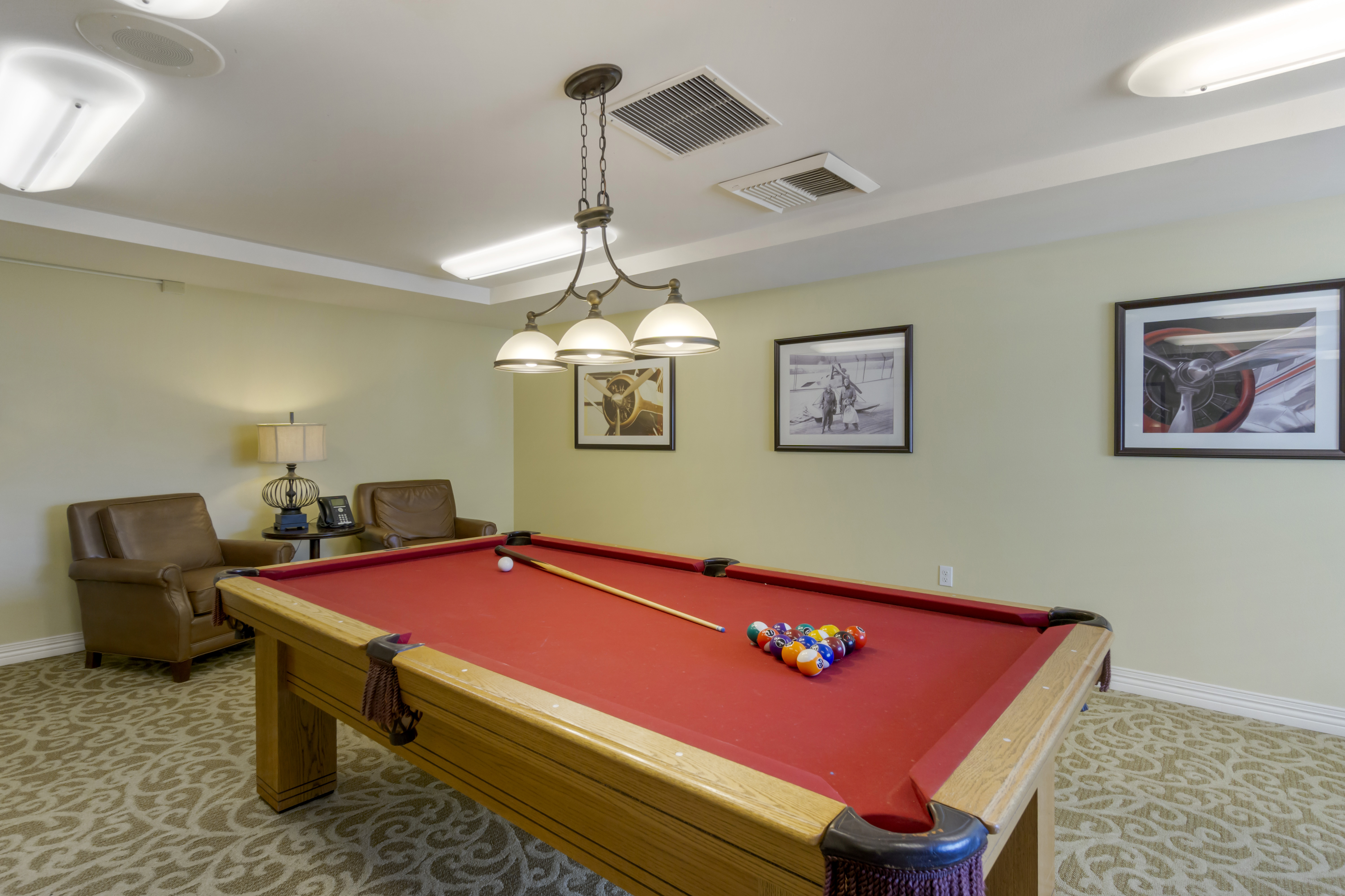 Brookdale Foundation House Billiards