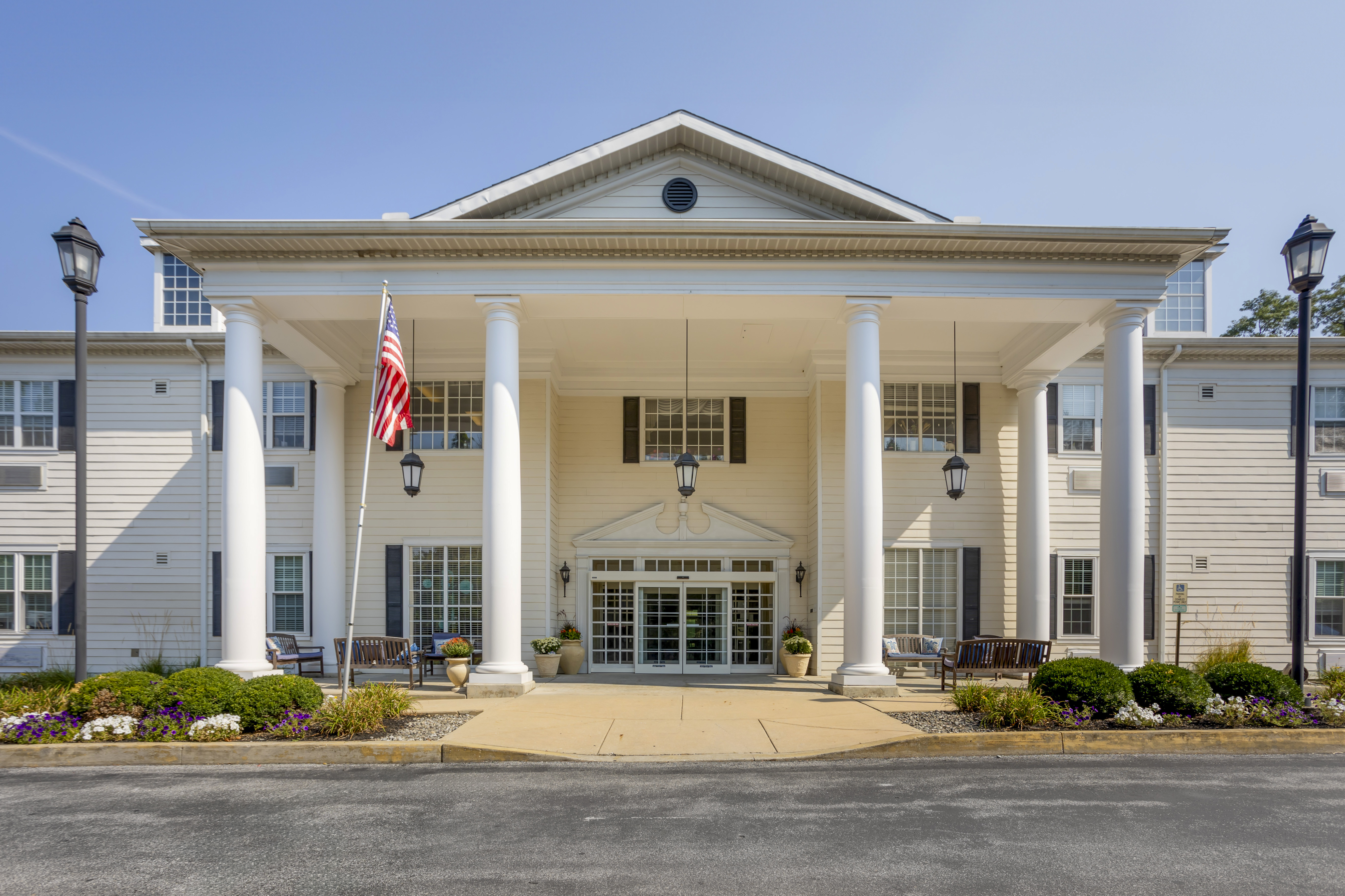 Brookdale Hockessin Entrance