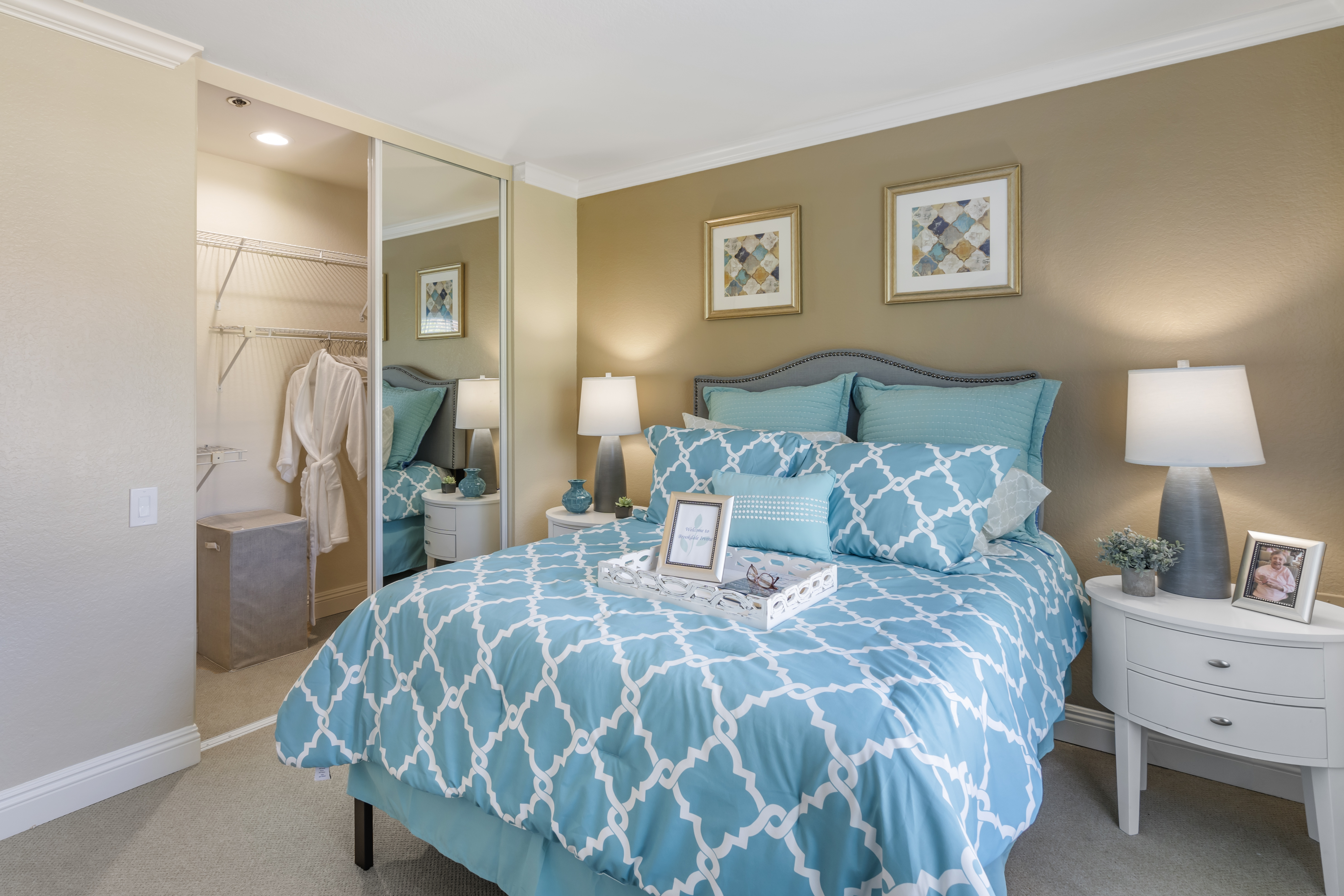 Brookdale Irvine Apartment Bedroom
