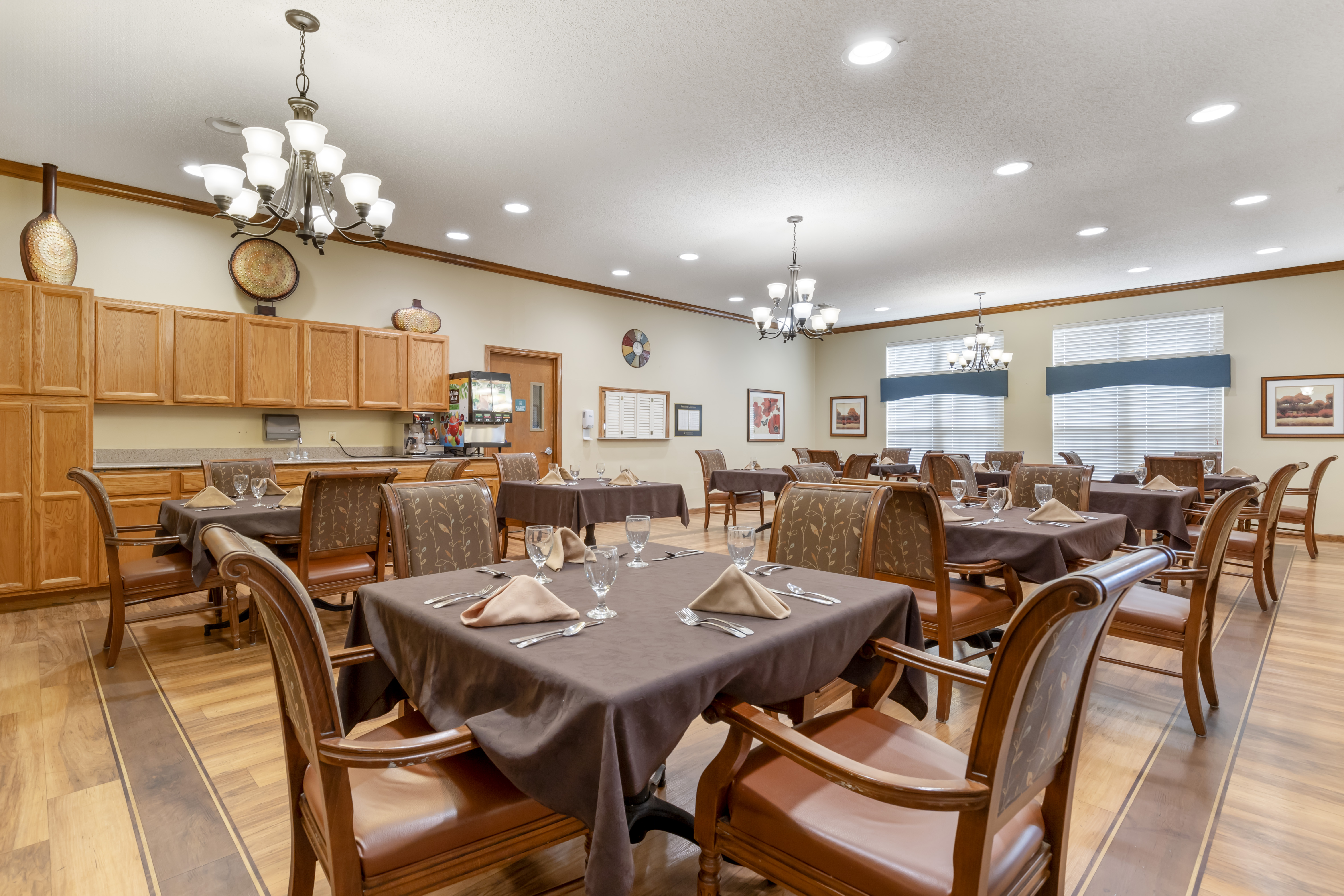 Brookdale Kerrville Community Dining Room