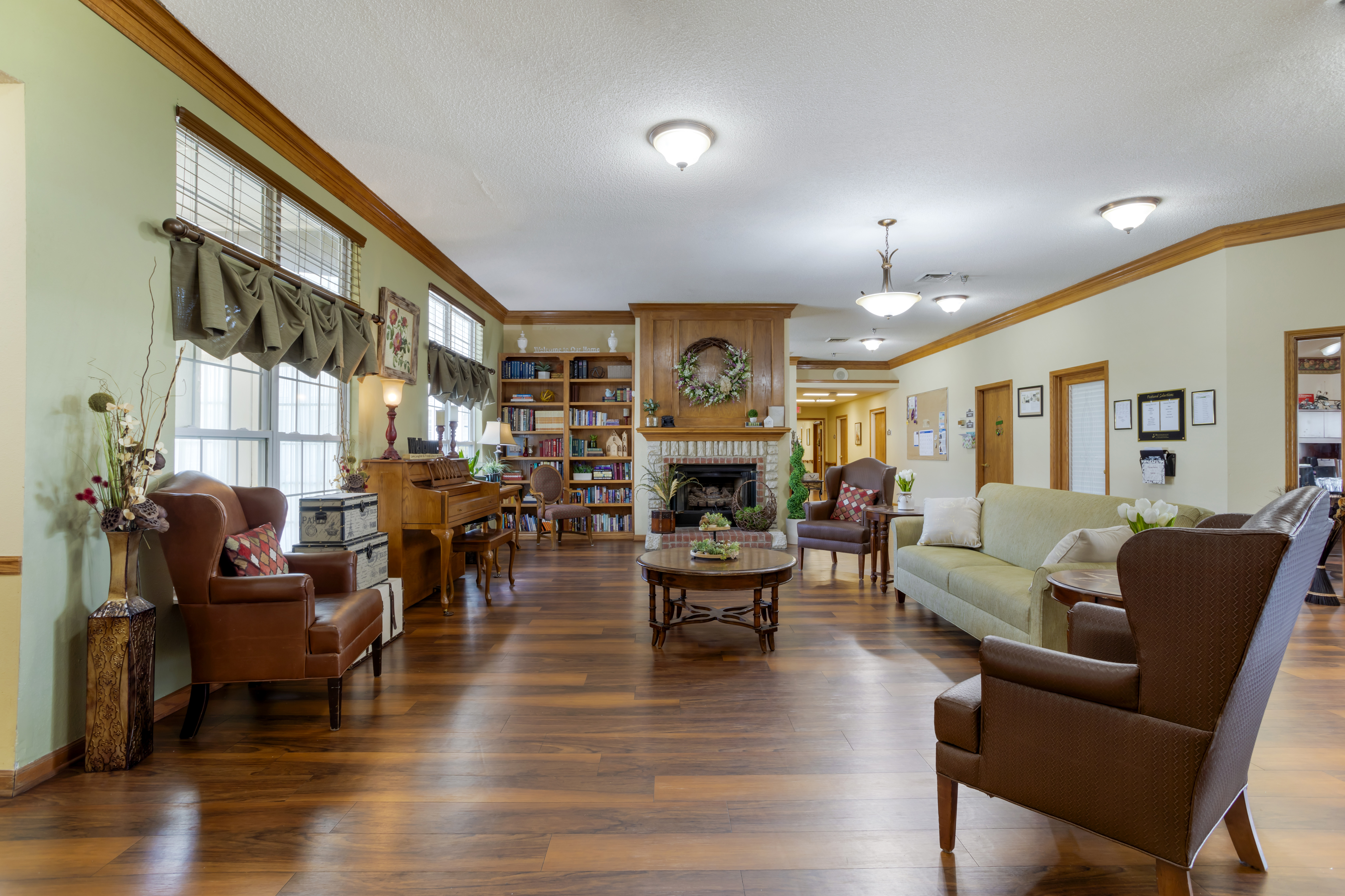 Brookdale Kingsport Community Living Room