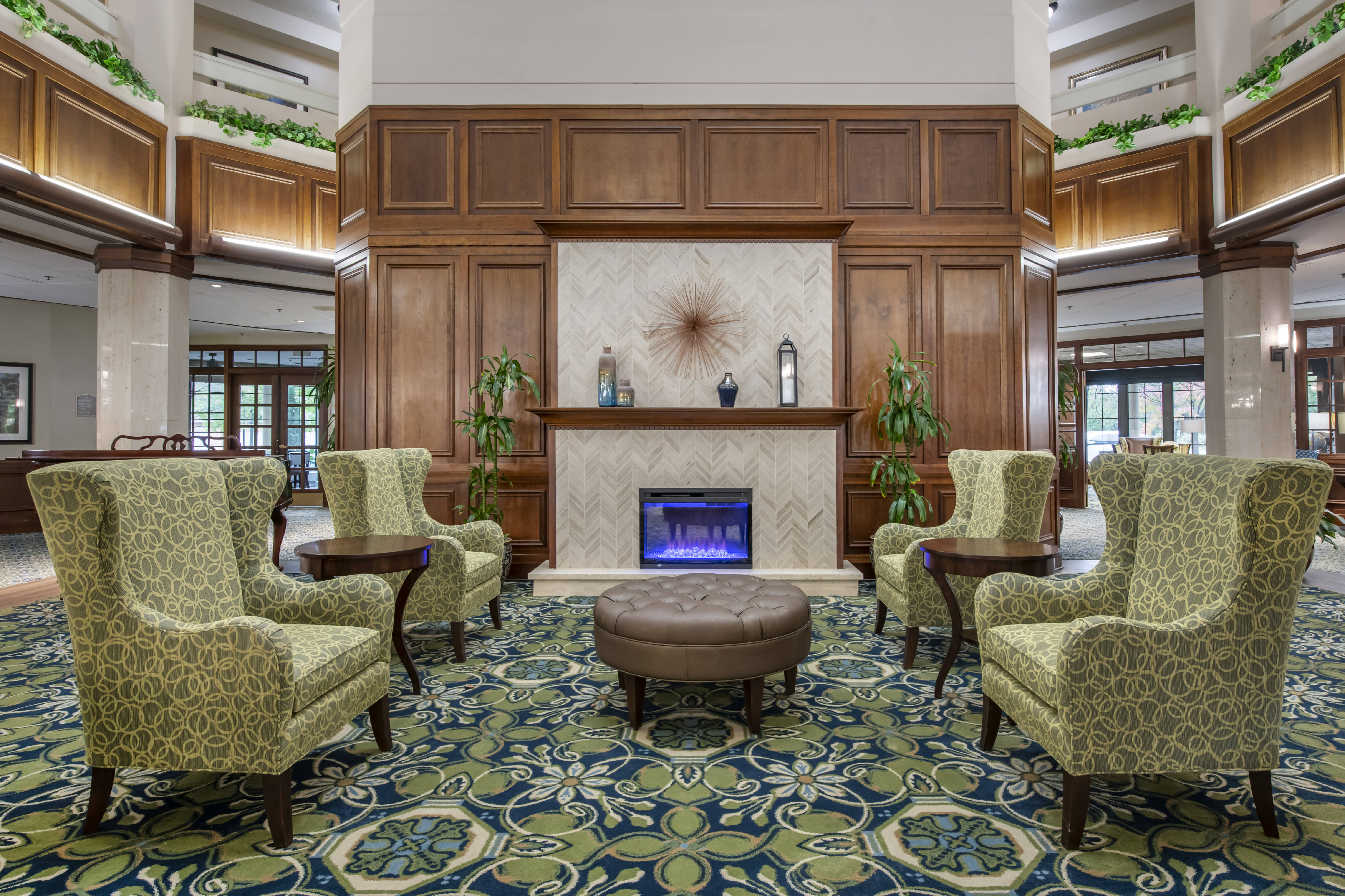 Brookdale Lisle Community Living Room