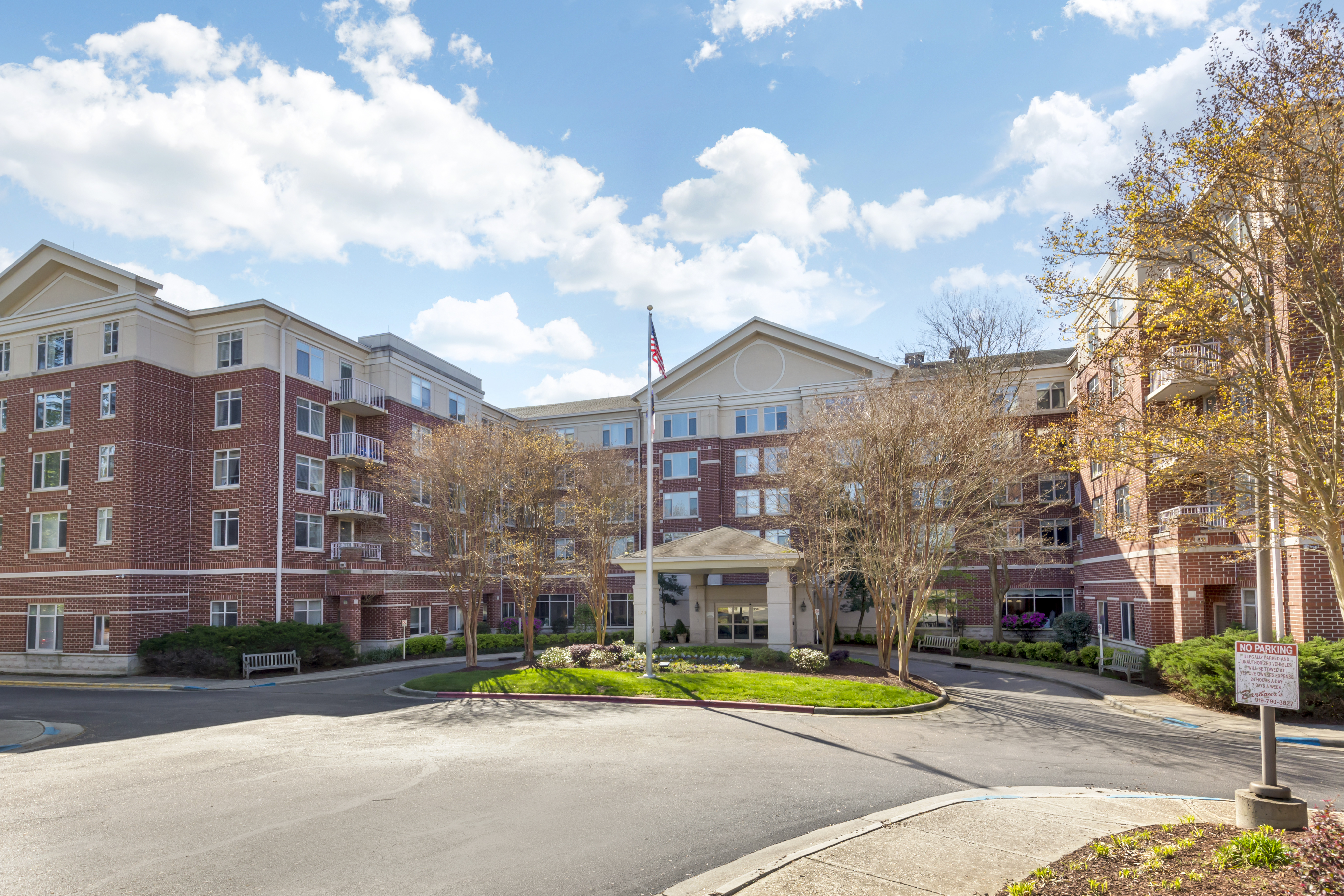 Brookdale North Raleigh Entrance