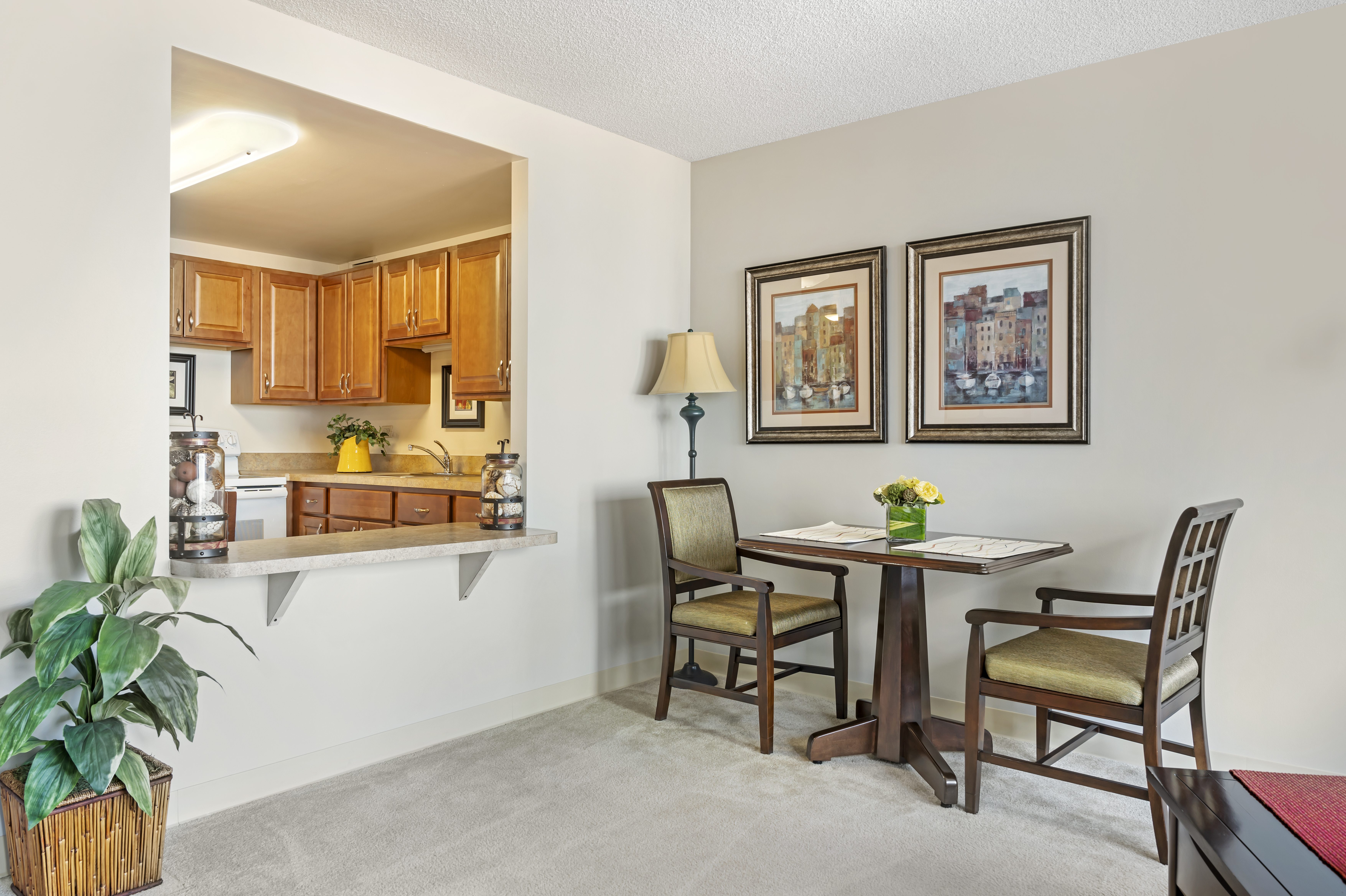 Apartment Dining Area