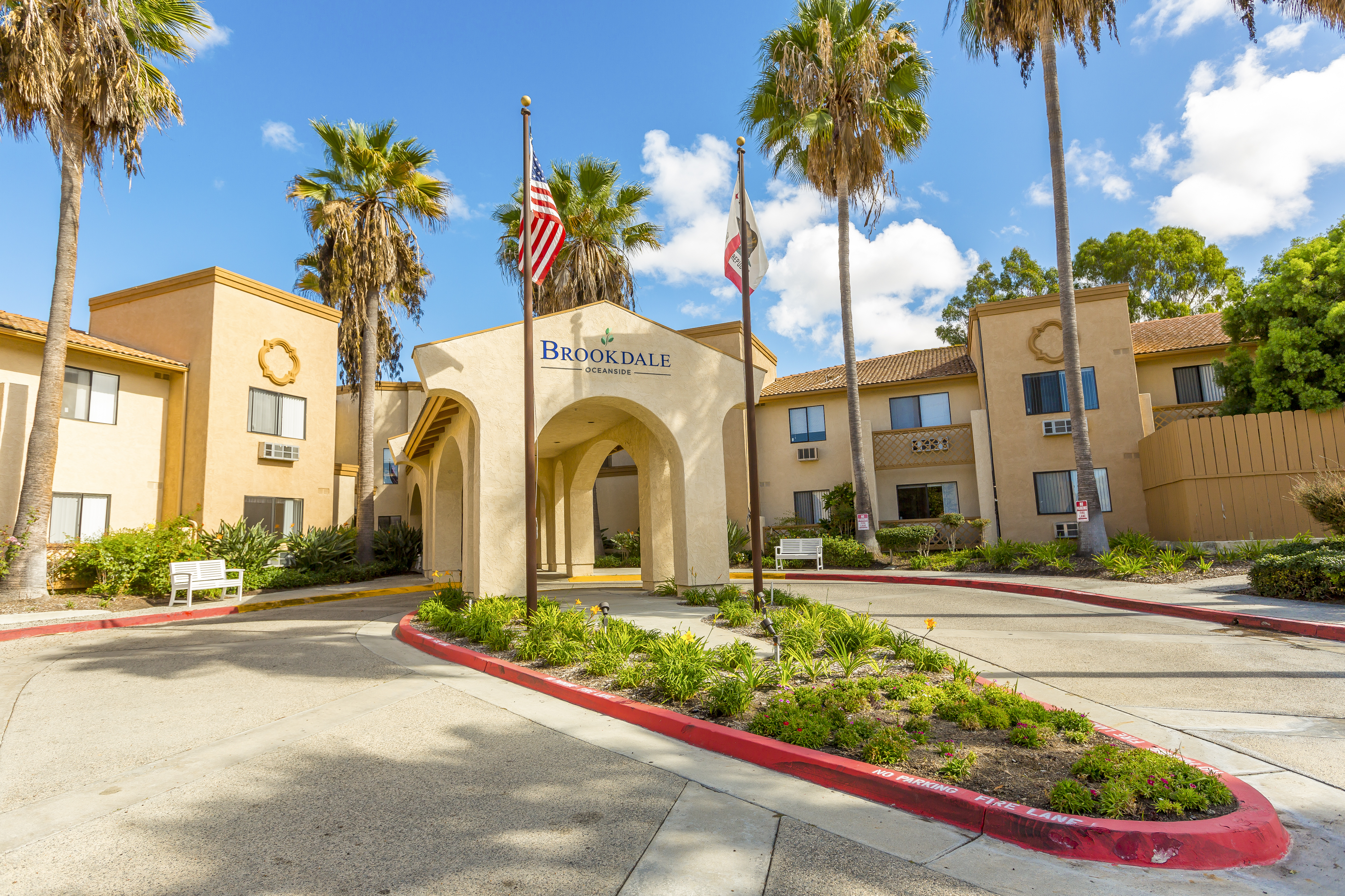 Brookdale Oceanside Entrance