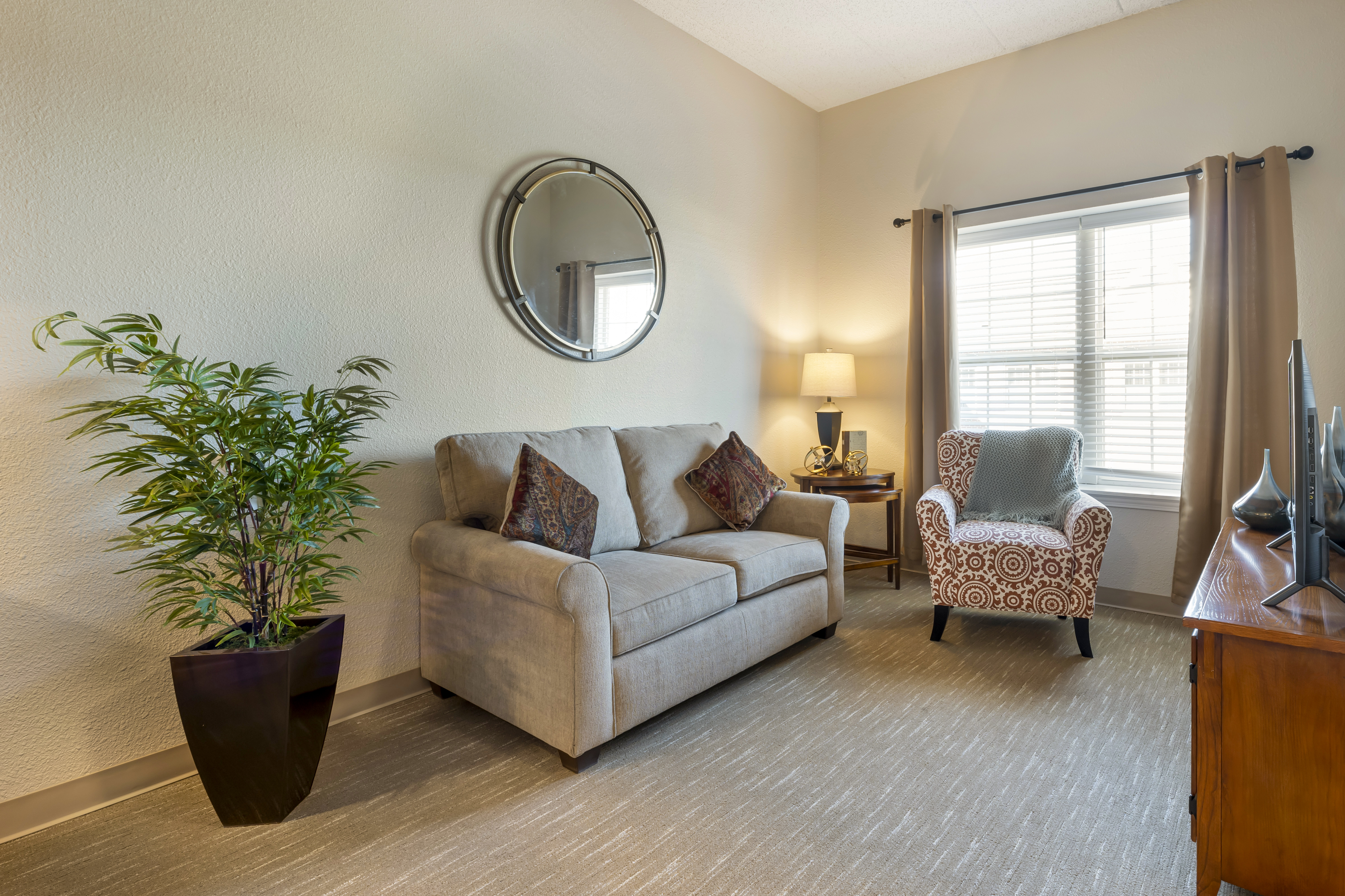 Brookdale Orland Park Apartment Living Room