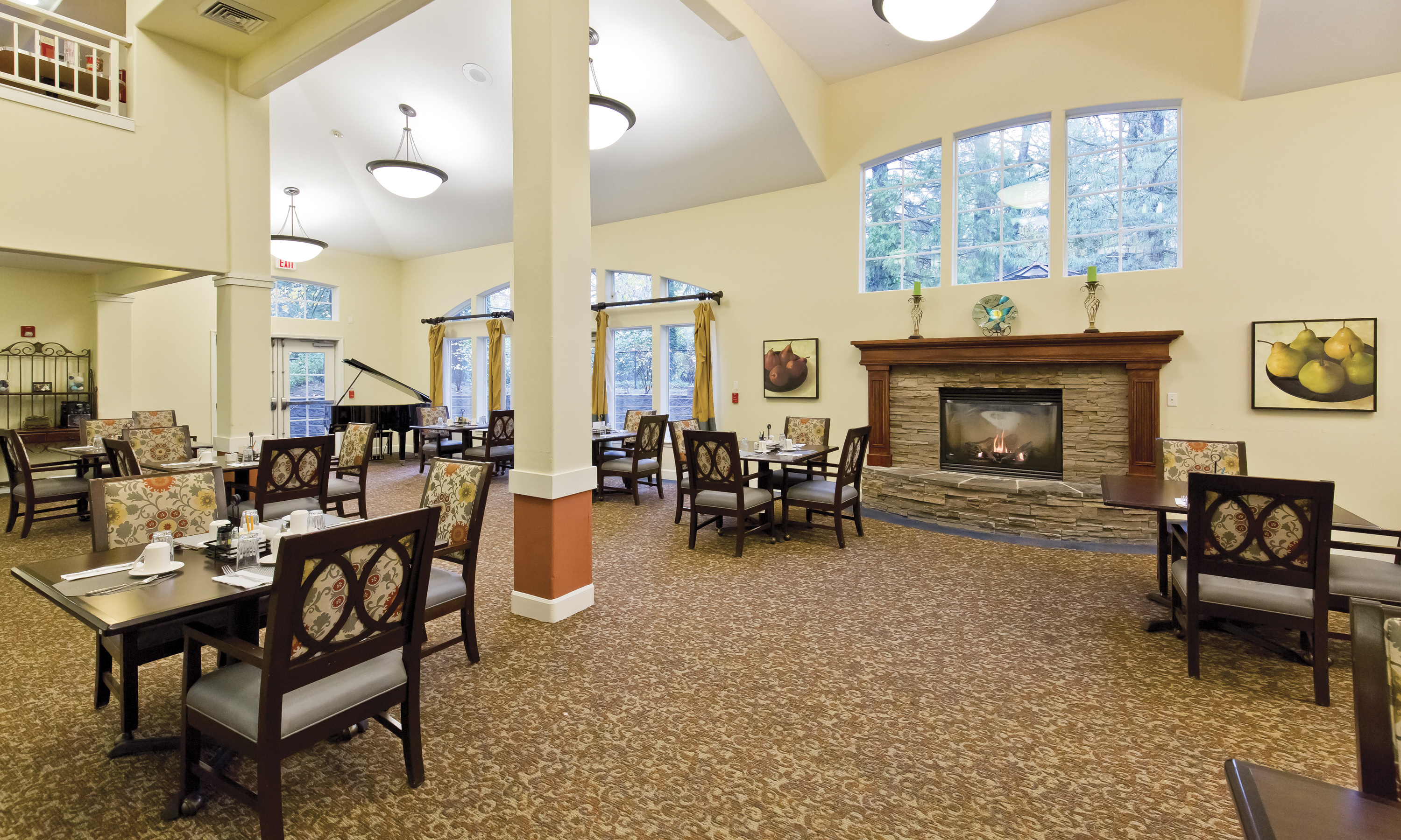 Brookdale Oswego Springs Community Living Room