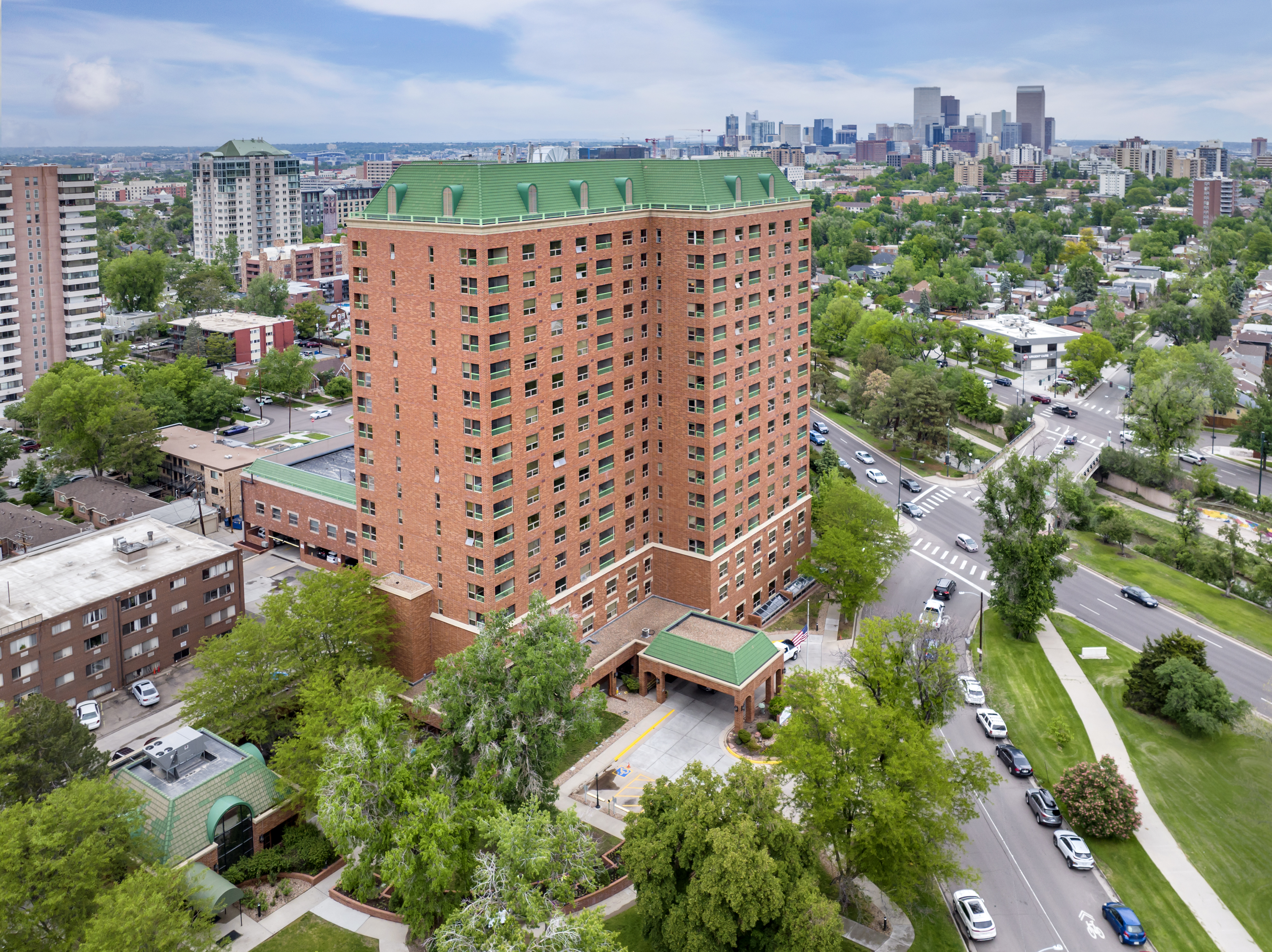 Brookdale Parkplace Aerial View