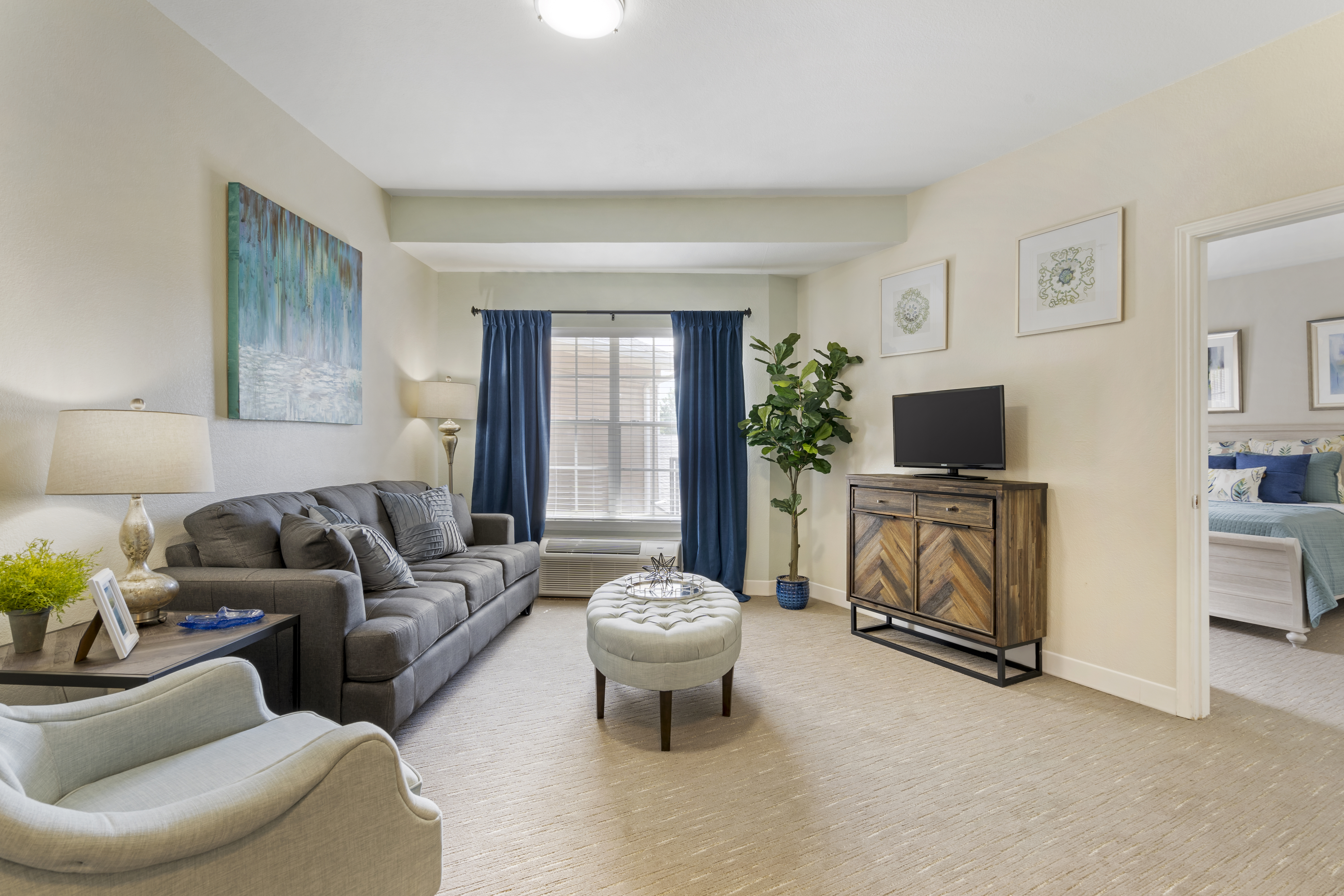 Brookdale Waterview Court Apartment Living Room
