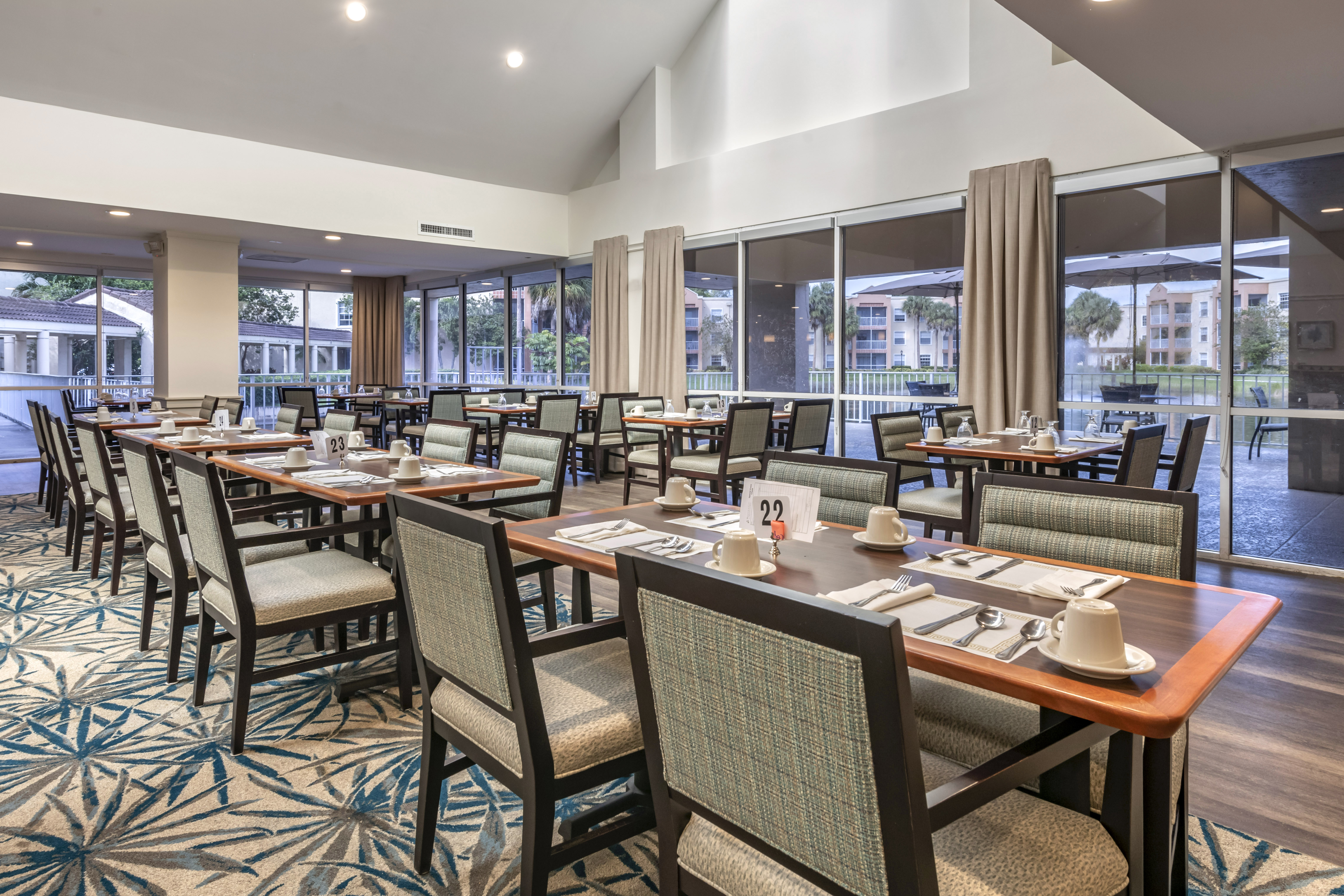 Brookdale West Palm Beach Dining Room