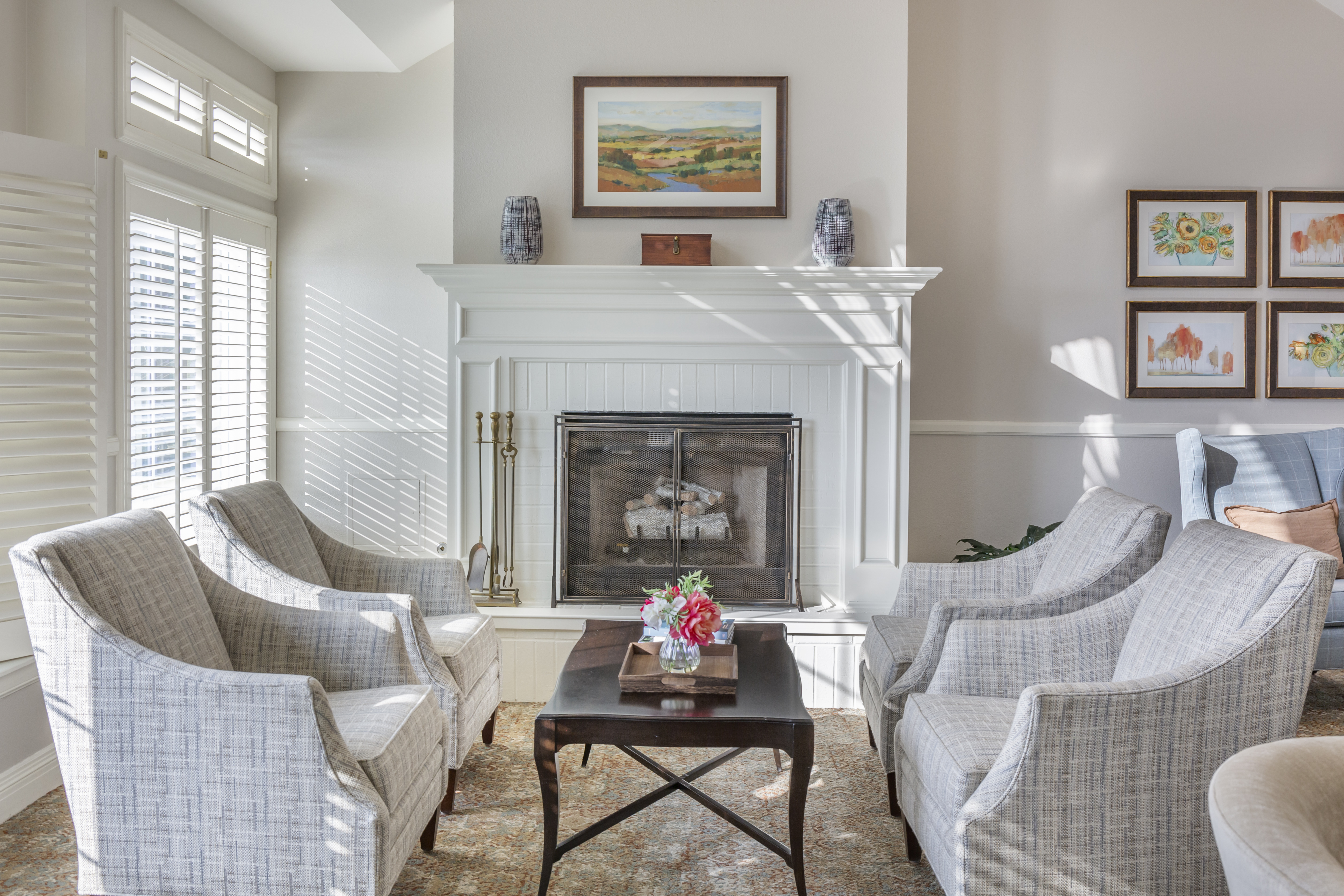 Brookdale Westlake Hills Community Living Room
