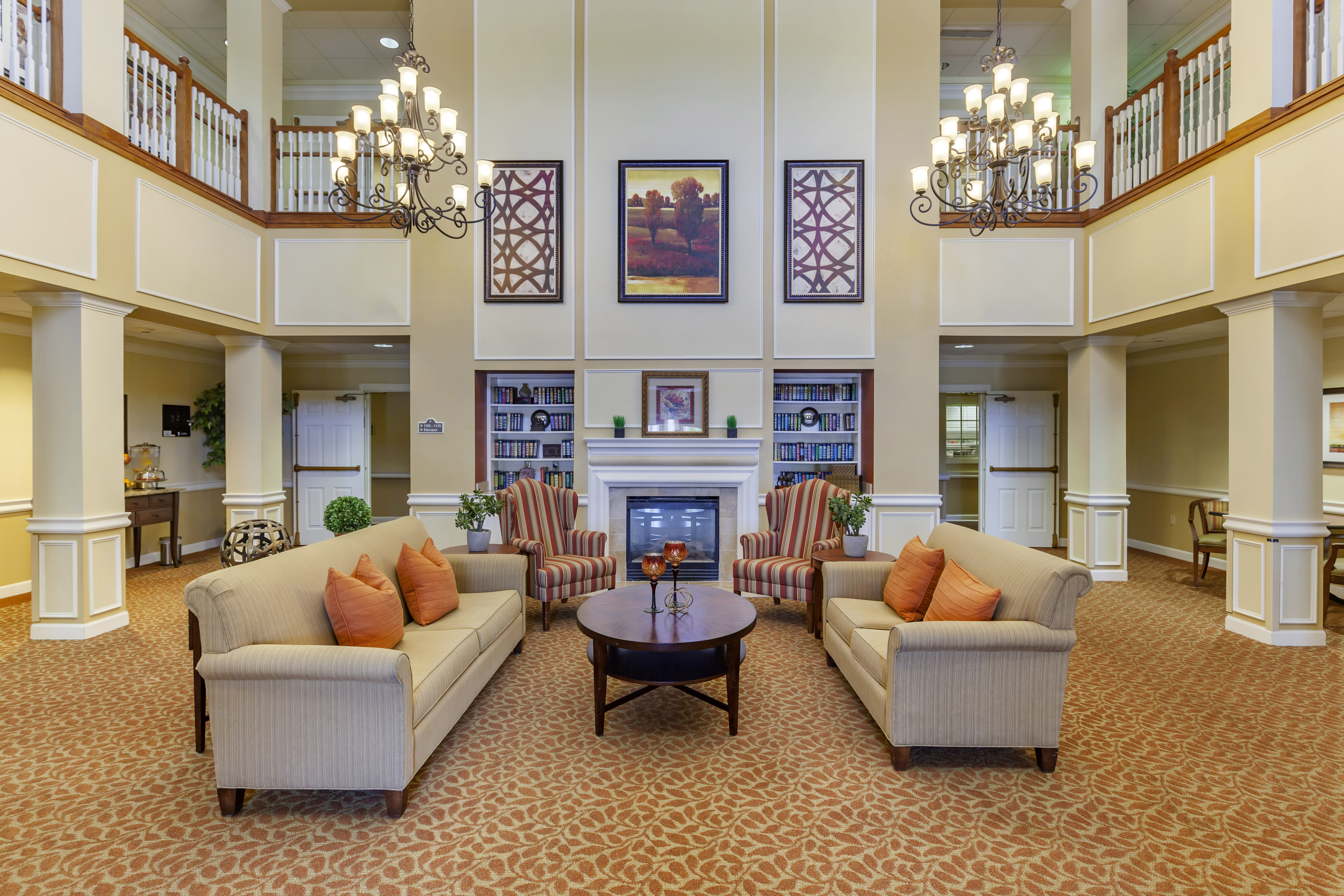 Brookdale Westover Hills Community Living Room