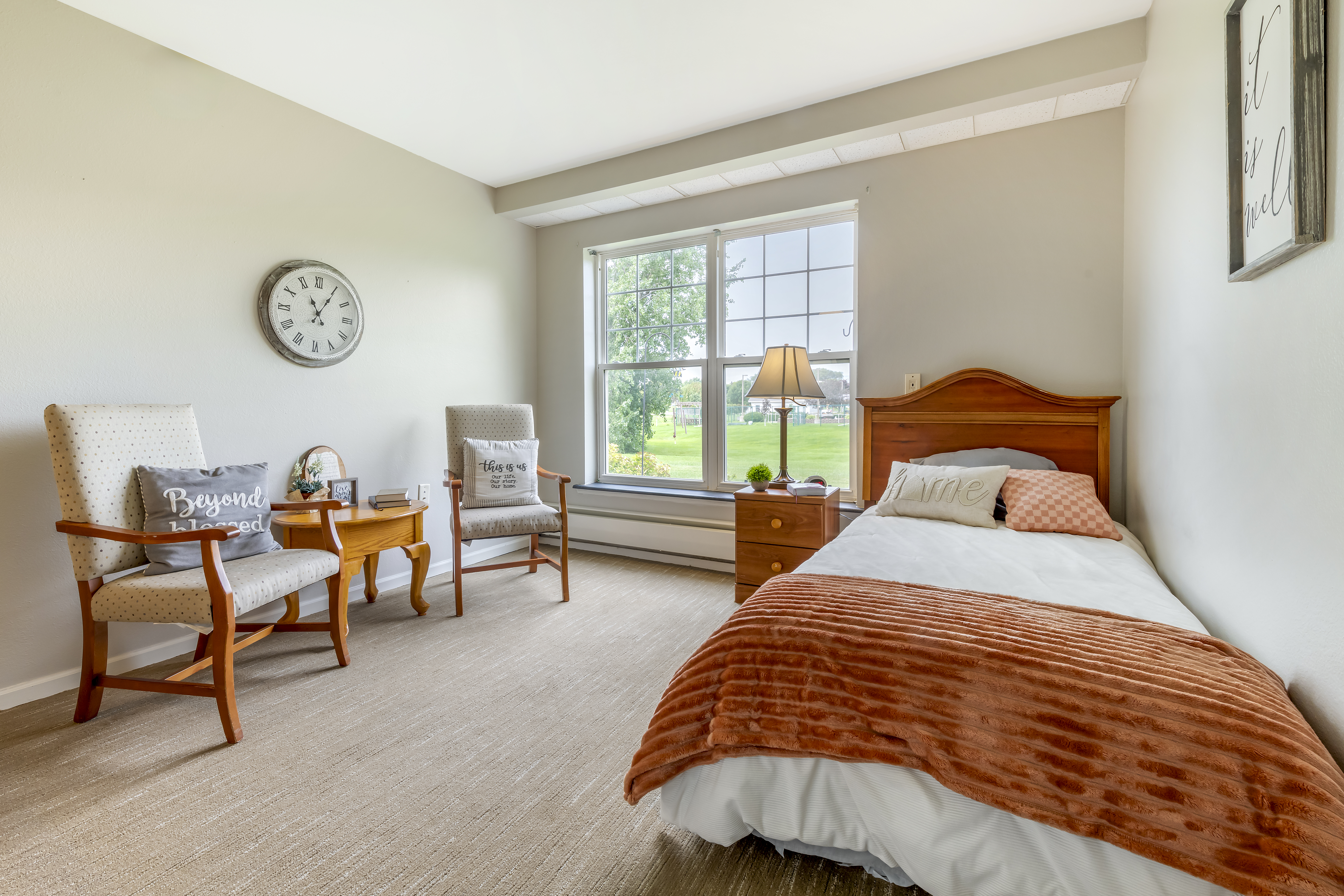 Brookdale Willmar Apartment Bedroom