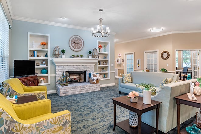 Brookdale Bluewater Bay  Community Living Room