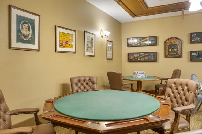 Brookdale Carriage Club Providence Skilled Nursing Recreation Room