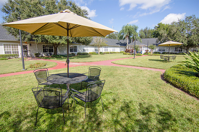 Brookdale Conway Courtyard