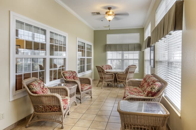 Brookdale Durant Sunroom