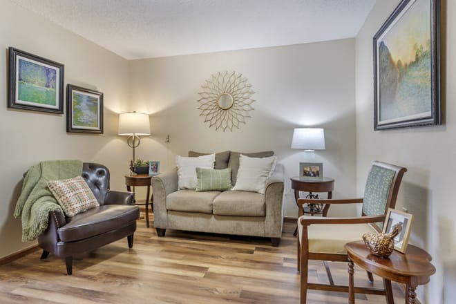 Brookdale Durant Apartment Living Room