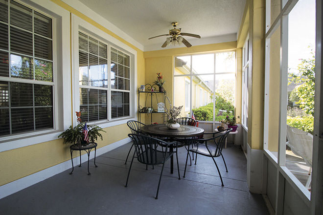 Brookdale Fort Myers Lakes Park Indoor Patio