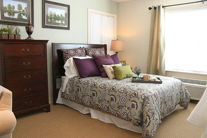 Brookdale Fort Wayne Apartment Bedroom
