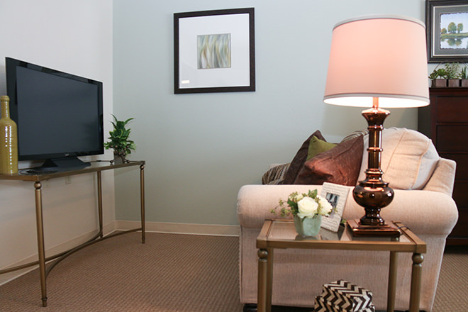 Brookdale Fort Wayne Apartment Living Room