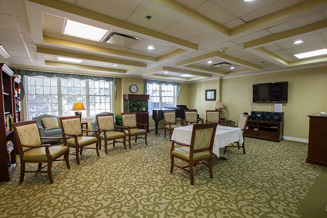 Brookdale Galleria Skilled Nursing Activity Room