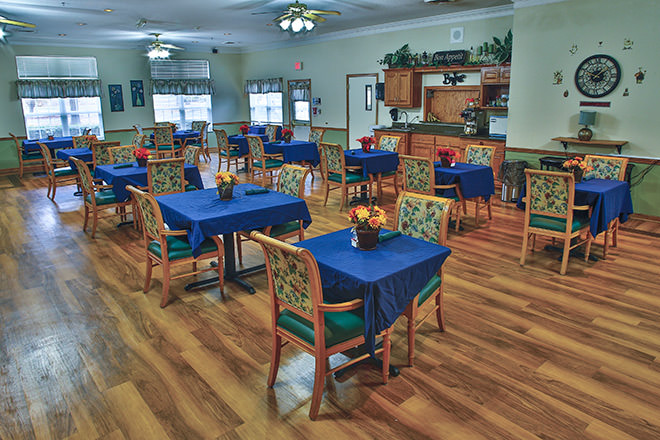 Brookdale Greenwood Dining Room
