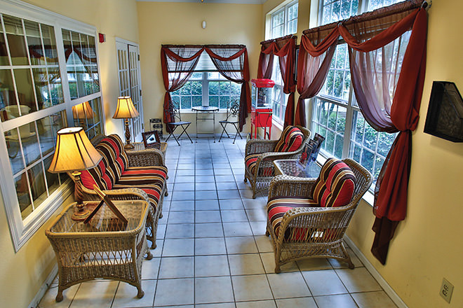 Brookdale Greenwood Indoor Patio