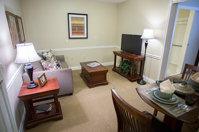 Brookdale Hermitage Boulevard Apartment Living Room