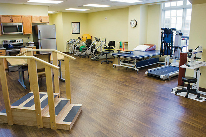 Brookdale Lakeway Skilled Nursing Therapy Room