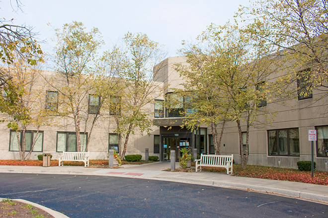 Brookdale Lisle Skilled Nursing Entrance