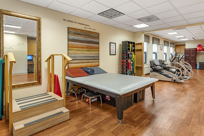 Brookdale Lisle Skilled Nursing Therapy Room