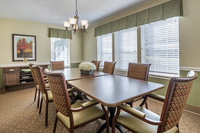 Brookdale Longview Private Dining Room