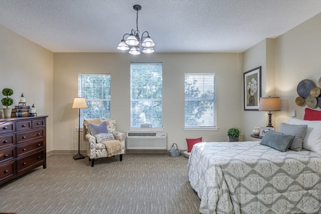 Brookdale Longview Apartment Bedroom