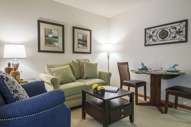 Brookdale New Bern Living Room