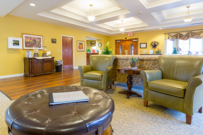 Brookdale Riverwalk Skilled Nursing Foyer