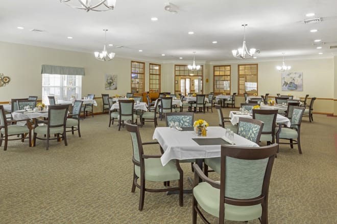 Brookdale Rocky Mount Dining Room