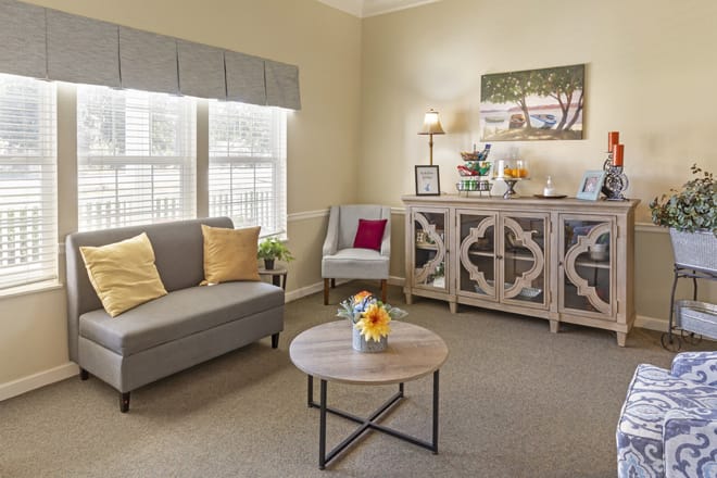 Brookdale Rocky Mount Apartment Living Room