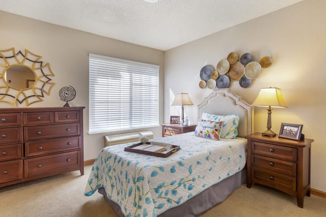 Brookdale Rocky Mount Apartment Bedroom